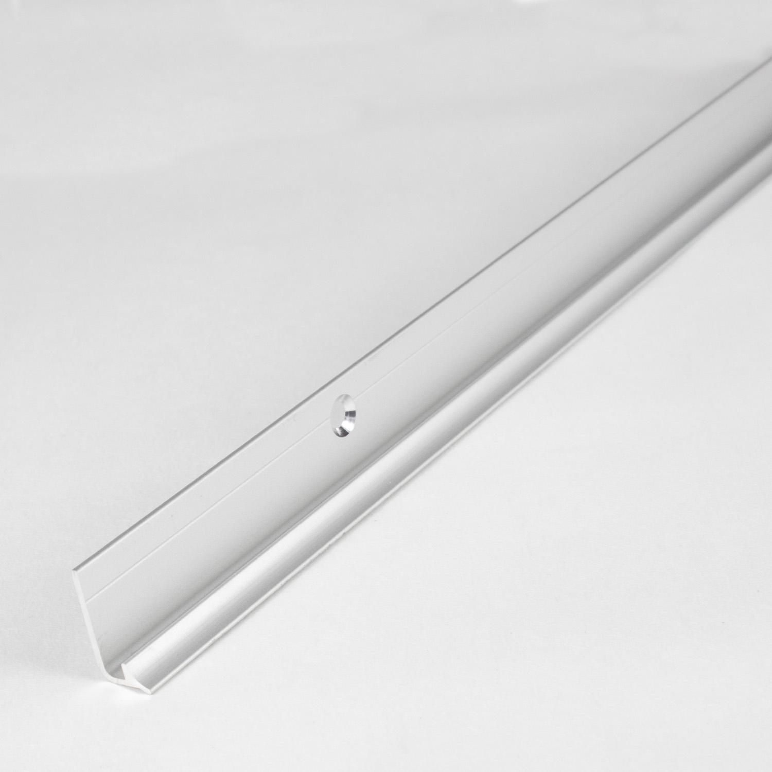 Profili per bordi e angoli per scale Auer Sarnia H 18 mm W 9 mm altezza bordo 3 mm alluminio anodizzato