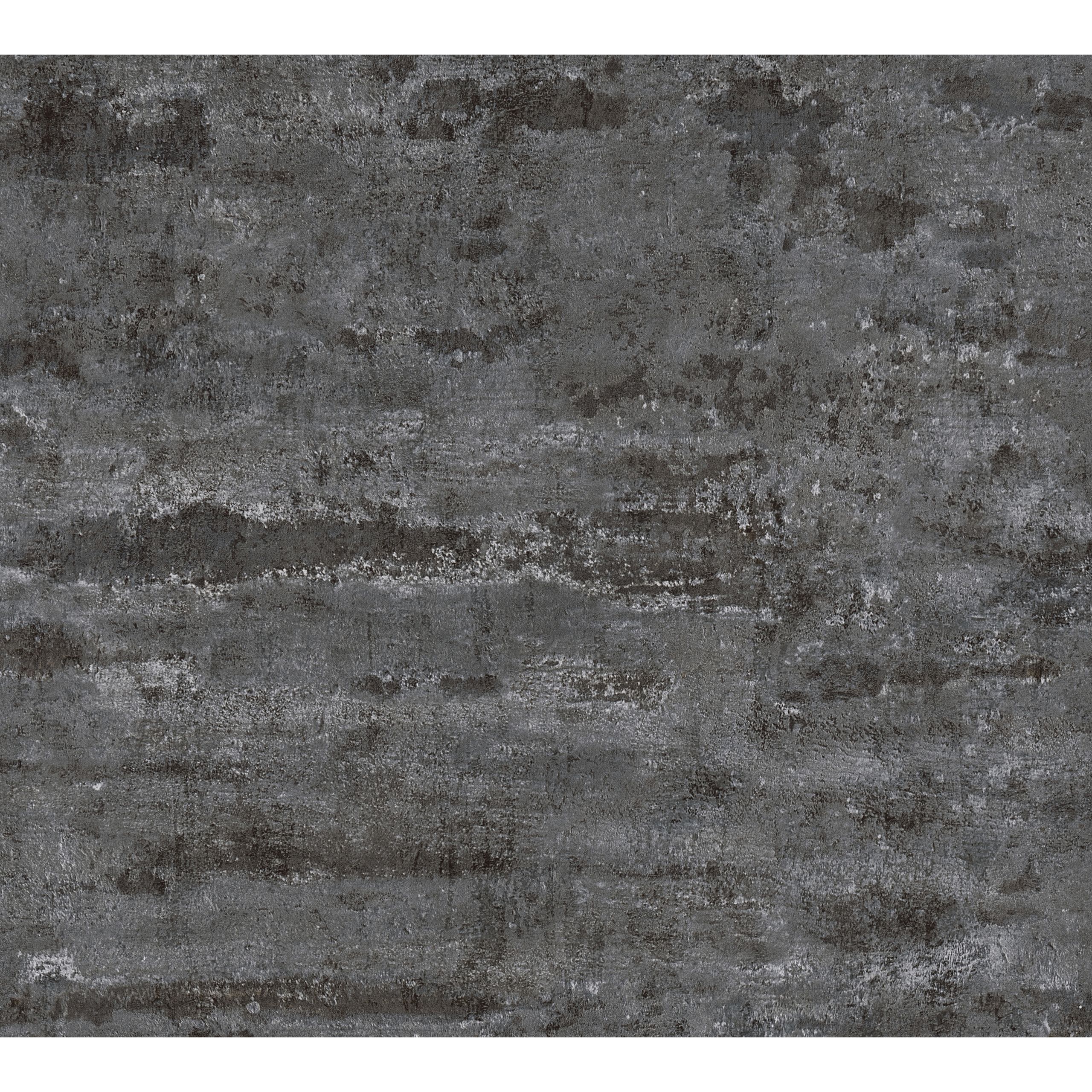 A.S. Creation Neue Bude 2.0 Edition 2 374154 Carta da parati in tessuto non tessuto Tinta unita 0,53 x 10,05 m Nero