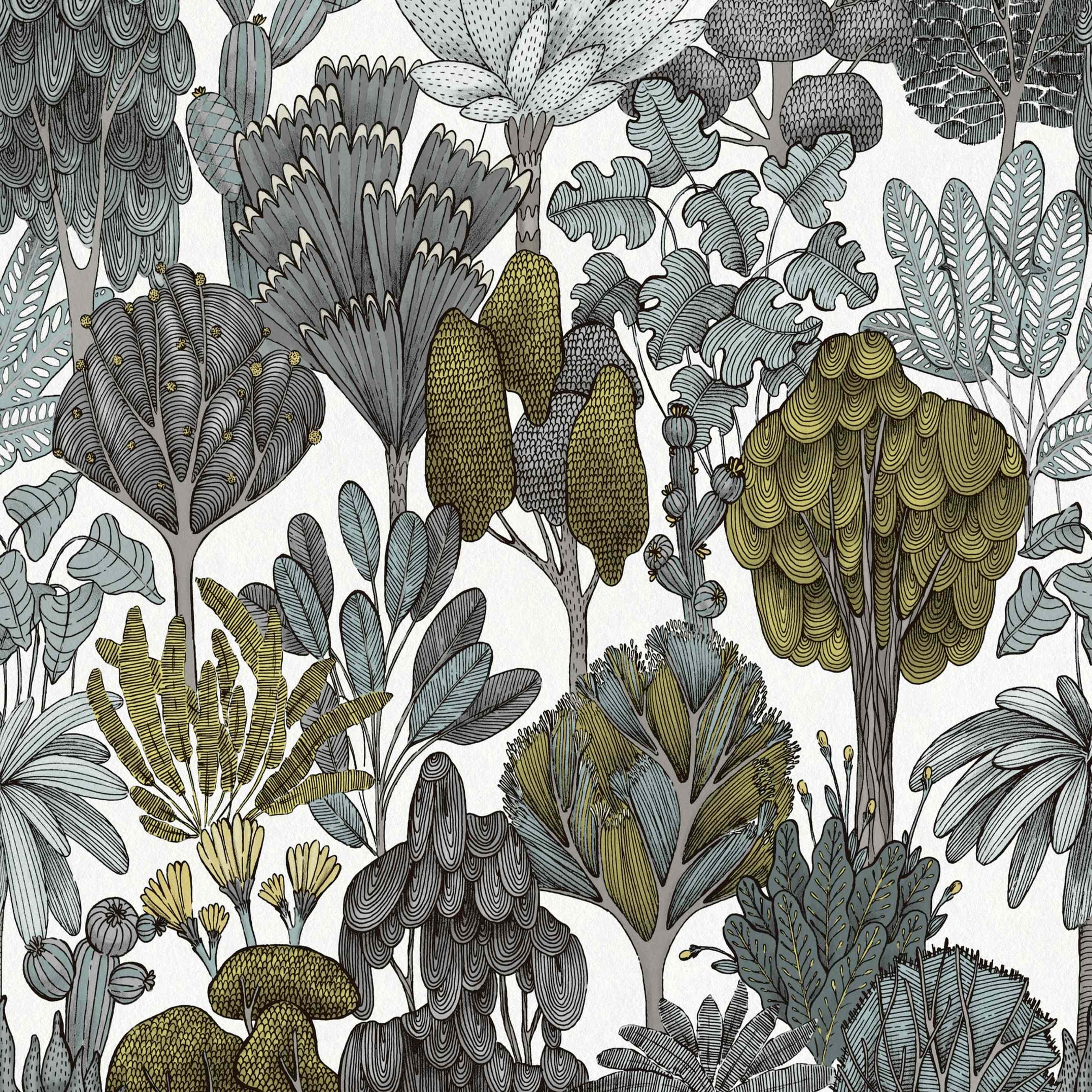 A.S. Creation Impressione floreale 377573 Carta da parati in tessuto non tessuto Aspetto naturale 0,53 x 10,05 m Colorato