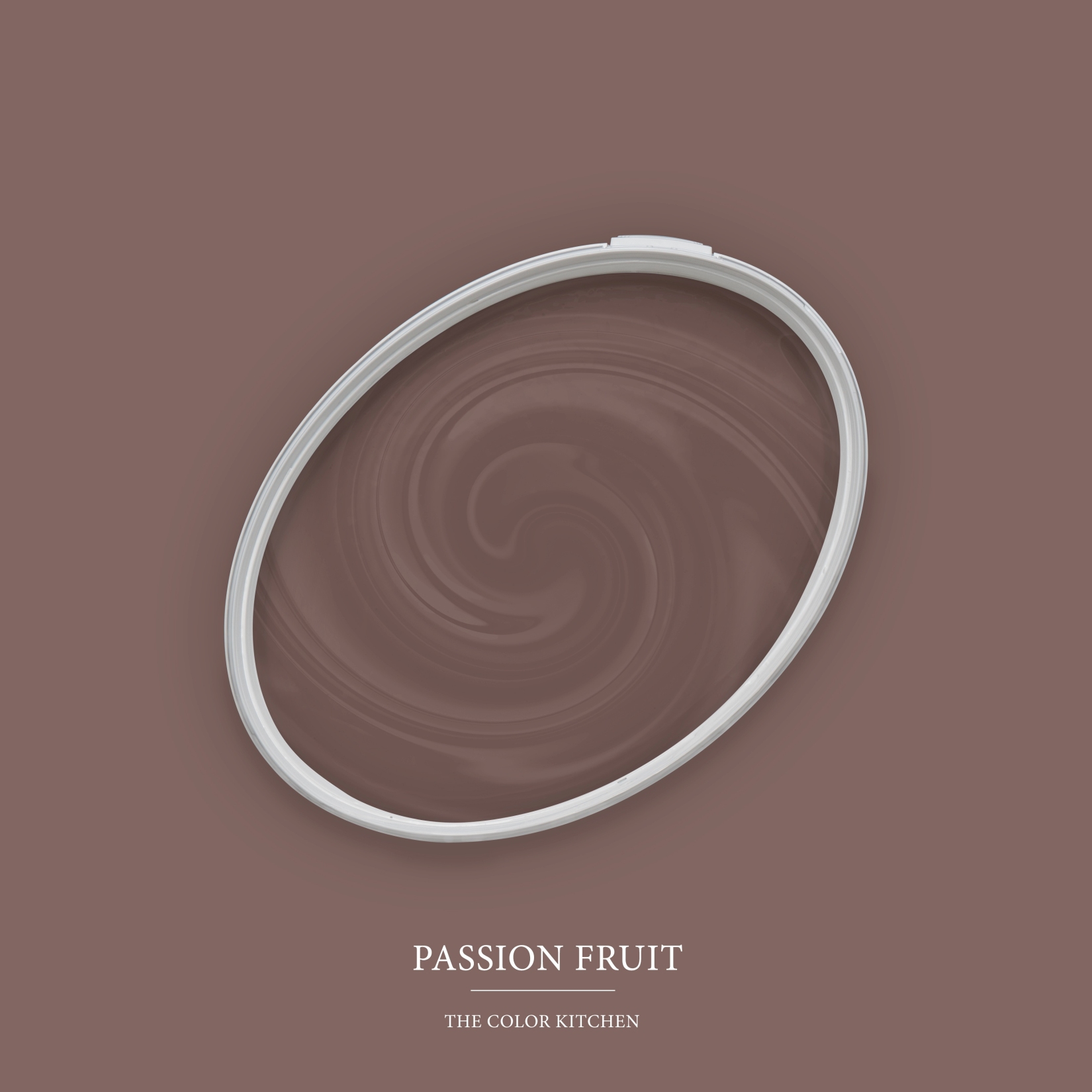 Pittura murale marrone opaco The Color Kitchen Passion Fruit Pittura esclusiva per interni ad emulsione, ad alta coprenza
