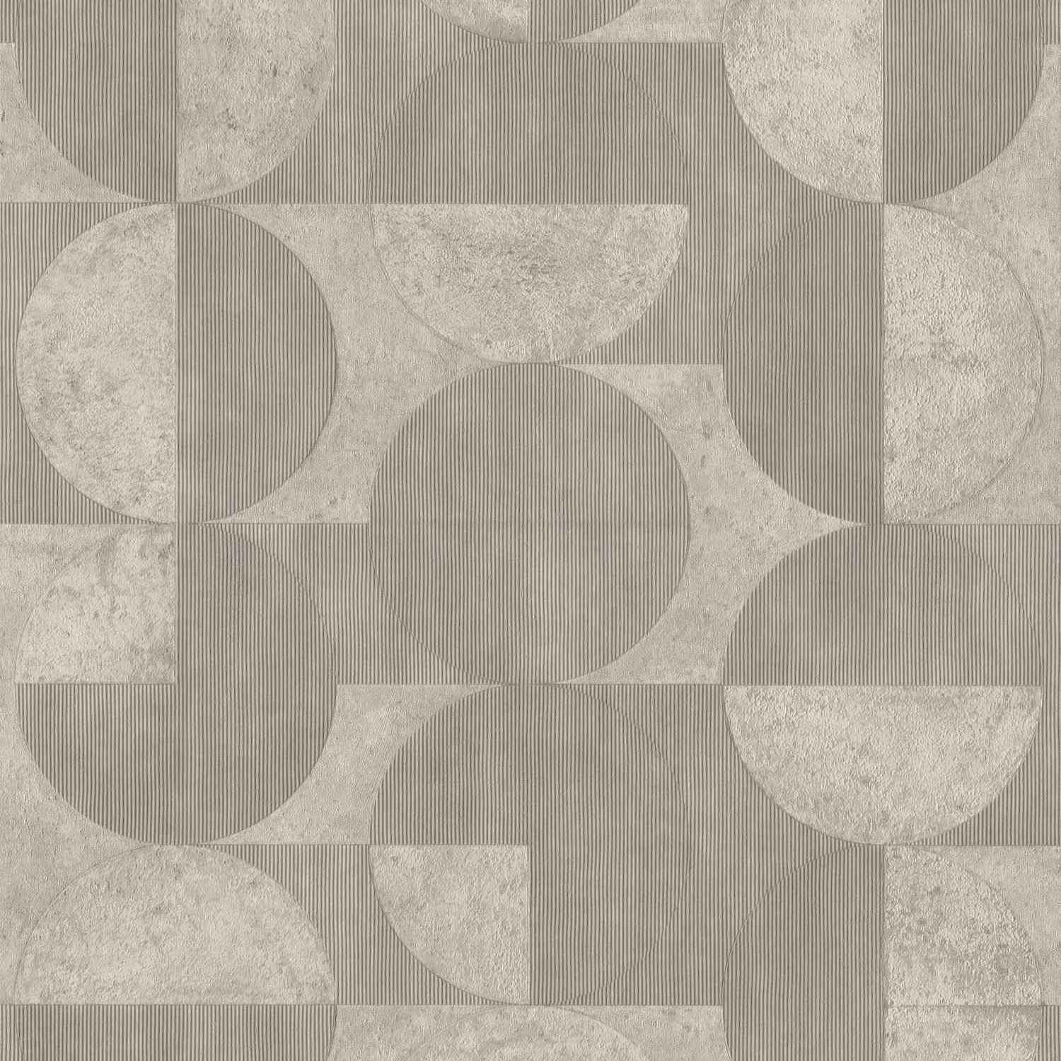 Quick Concrete 521351 Carta da parati in tessuto non tessuto Vintage Retro 0,53 x 10,05 m Grigio