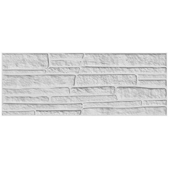 Marbet Pannello murale 3D "ROCK" Rivestimento murale Polistirolo 180 x 485 x 25 mm Elemento murale