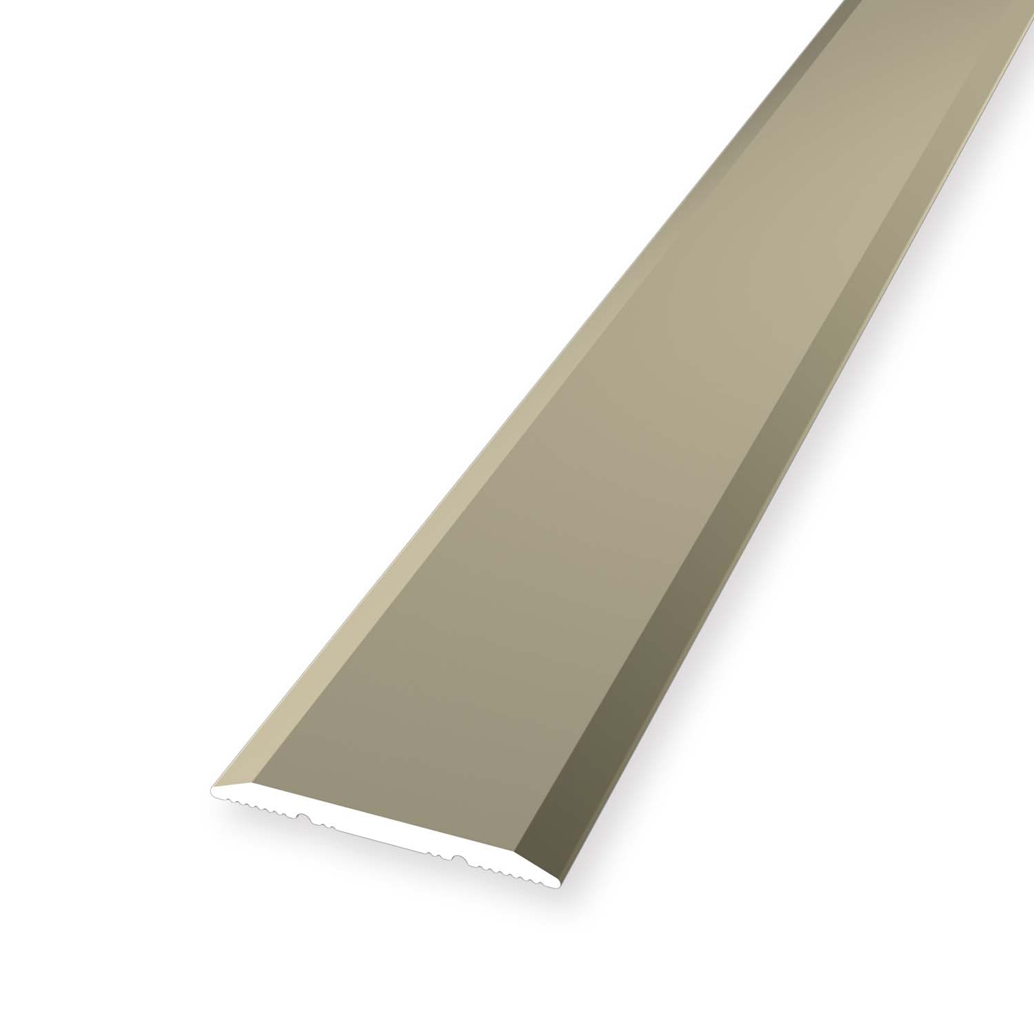 Profilo di transizione in alluminio 2 x 25 x 1000 mm, sabbia liscia Küberit
