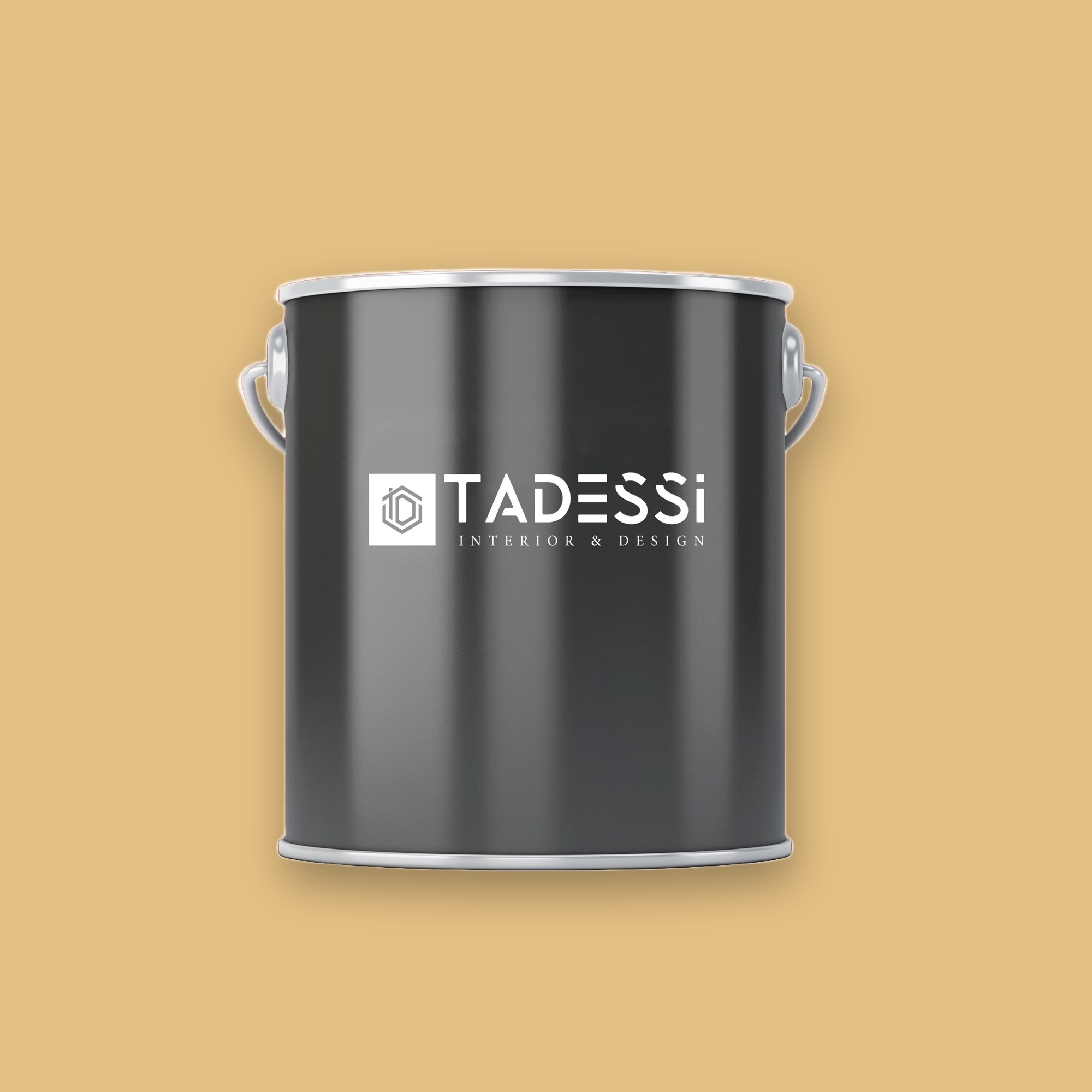 TADESSI Wall Select - Pittura murale Giallo - Ocra Oro - Pittura per interni di alta qualità - Colore intenso
