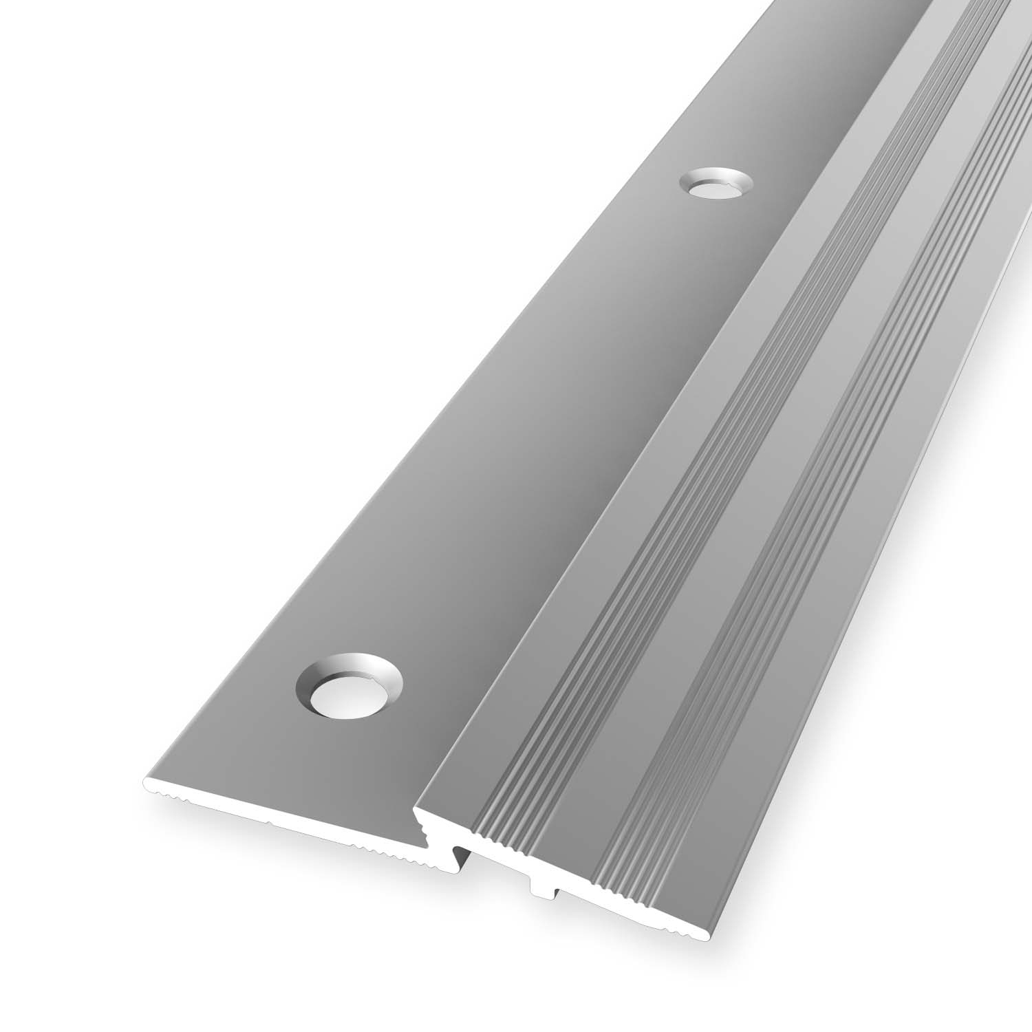 Profilo di compensazione 4,5 x 38 x 2700 mm Profilo di regolazione in alluminio compensazione dell'altezza argento Küberit