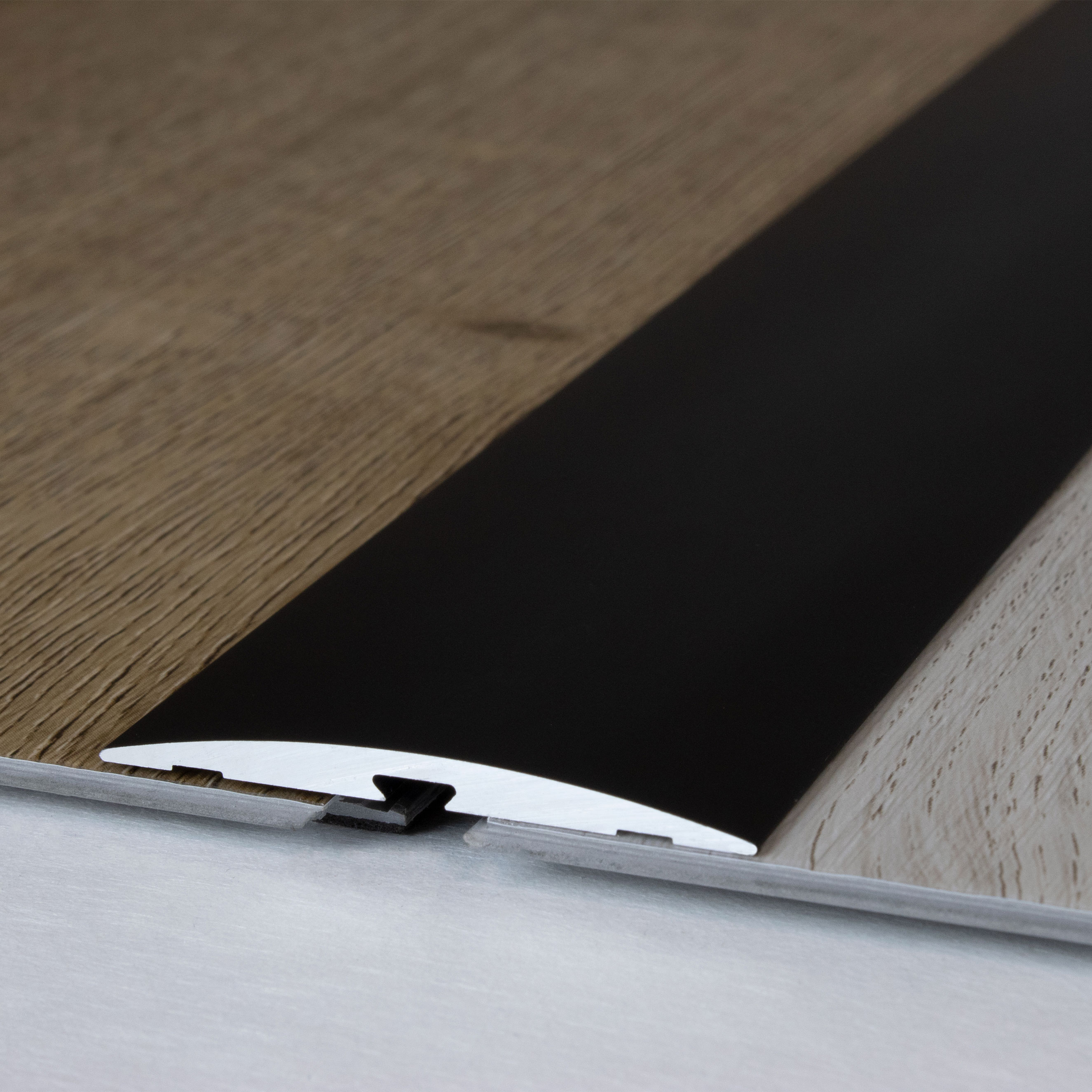 Profilo di transizione PROVISTON Brecht H 4 mm W 50 mm striscia di transizione alluminio anodizzato