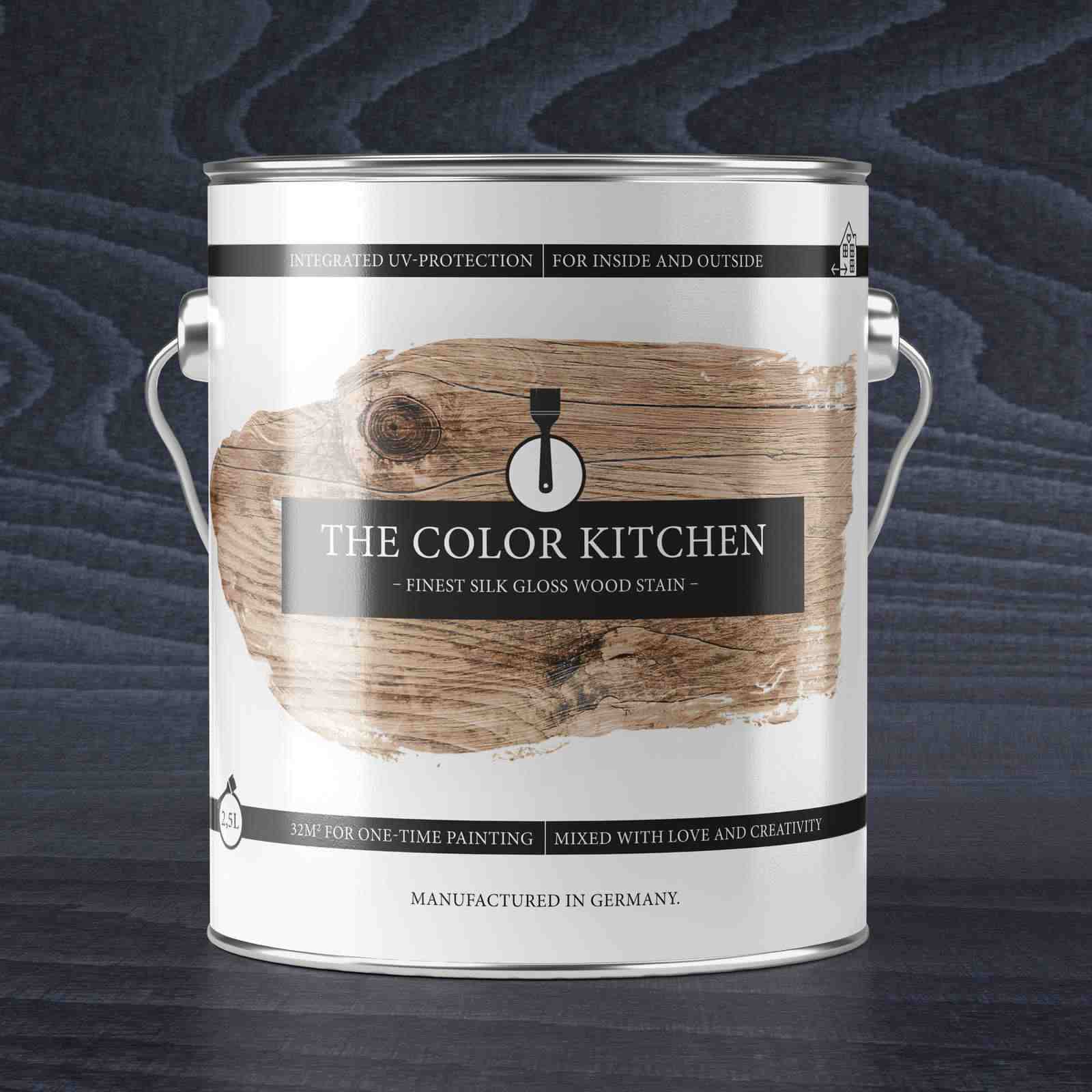 Tinta per legno grigio antracite The Color Kitchen Serious Anthracite Uso interno ed esterno