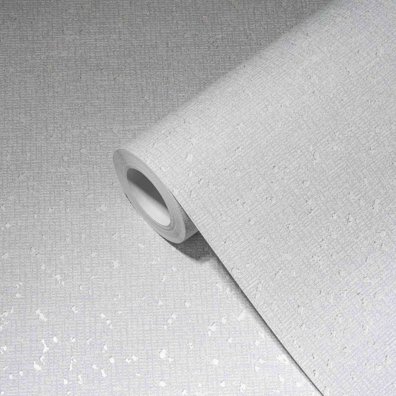 A.S. Creation LA MIA CASA. LA MIA SPA. 387022 Carta da parati in tessuto non tessuto Vintage 0,53 x 10,05 m Grigio