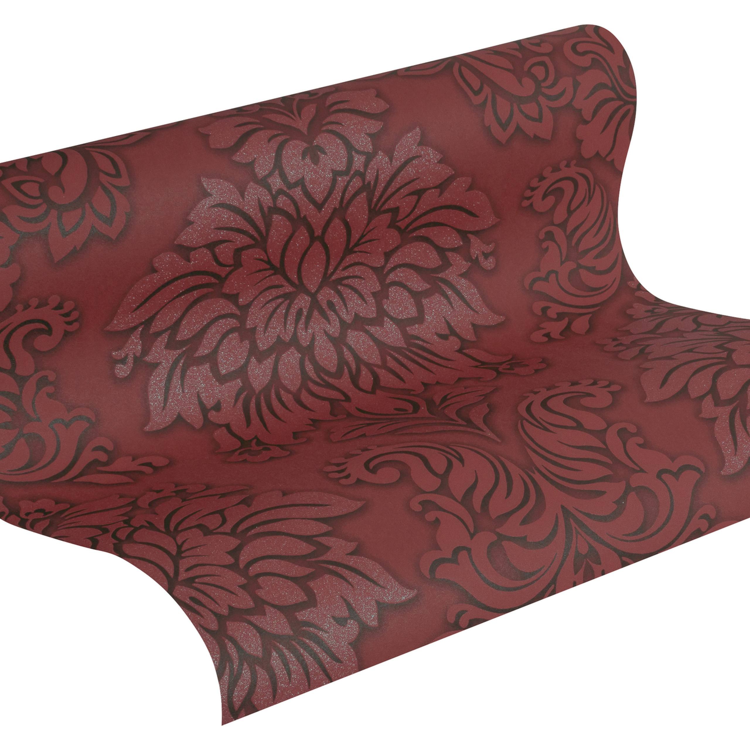 A.S. Creation Metropolitan Stories 368983 Carta da parati in tessuto non tessuto Barocco 0,53 x 10,05 m Rosso