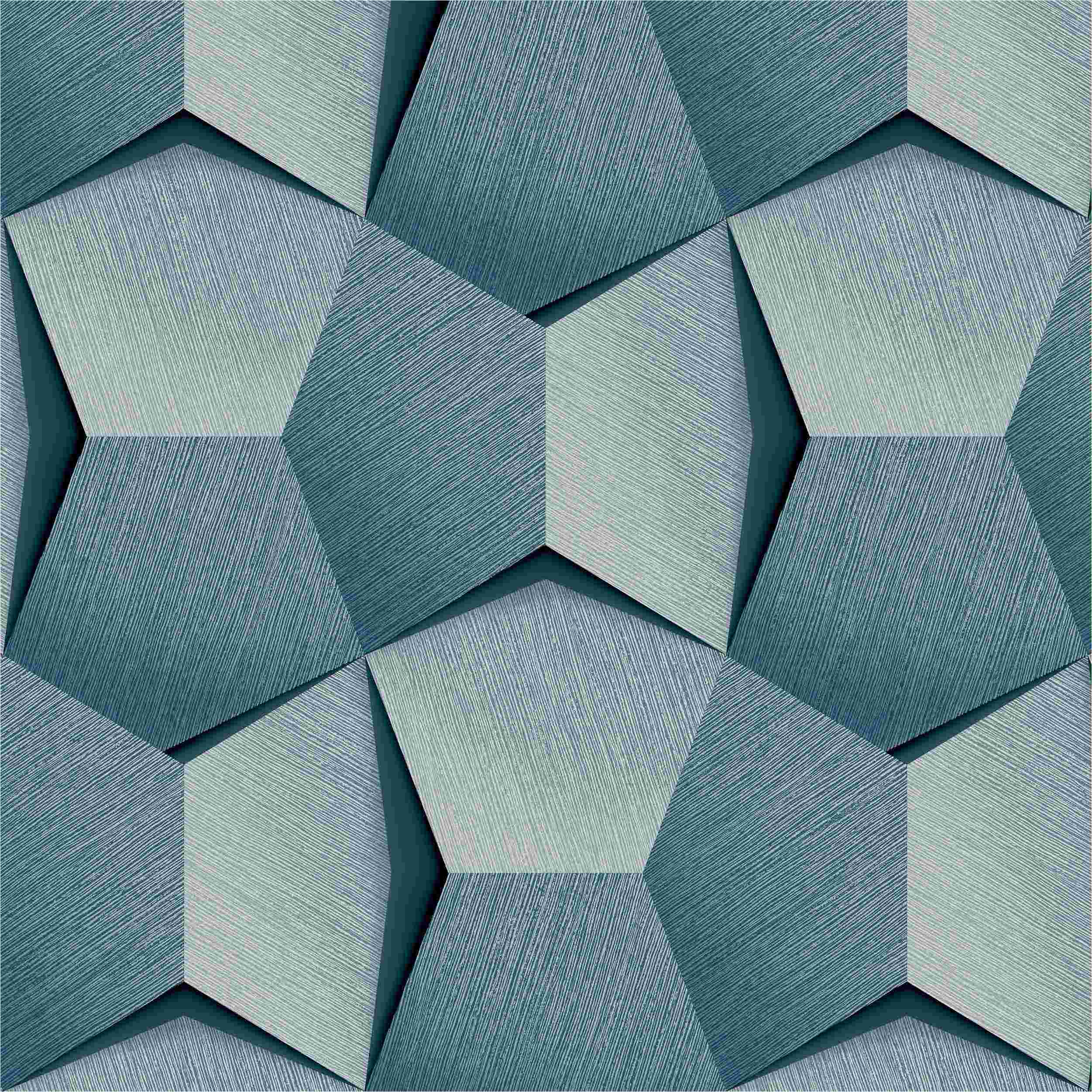 Carta da parati non tessuta A54603 Geometrico 0,53 x 10,05 m Tempo Grandeco