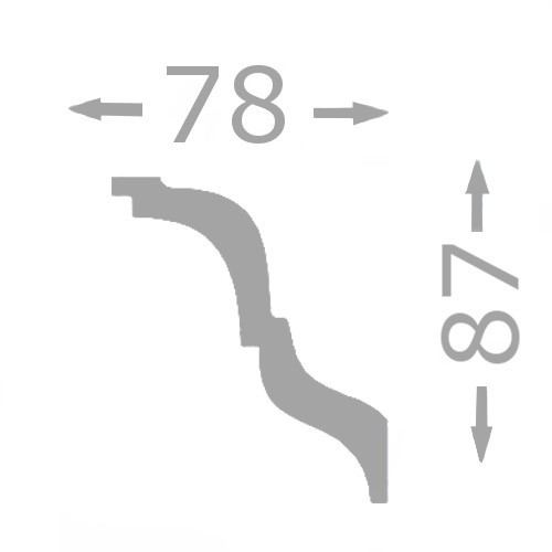 Stuckleiste "Budapest 41" - 2