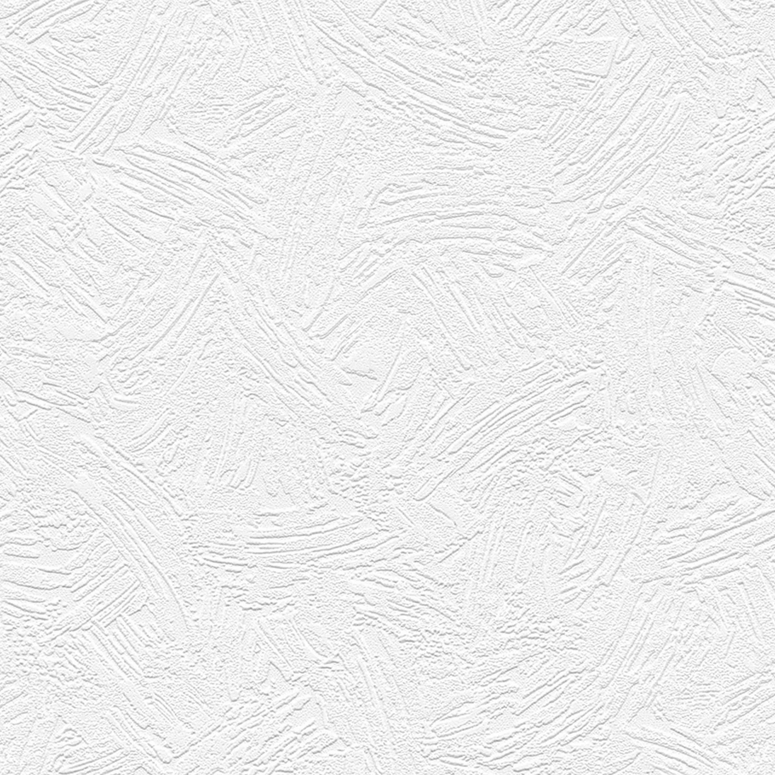 A.S. Creation Simply White 4 330321 Carta da parati in carta Tinta unita 0,53 x 10,05 m Bianco