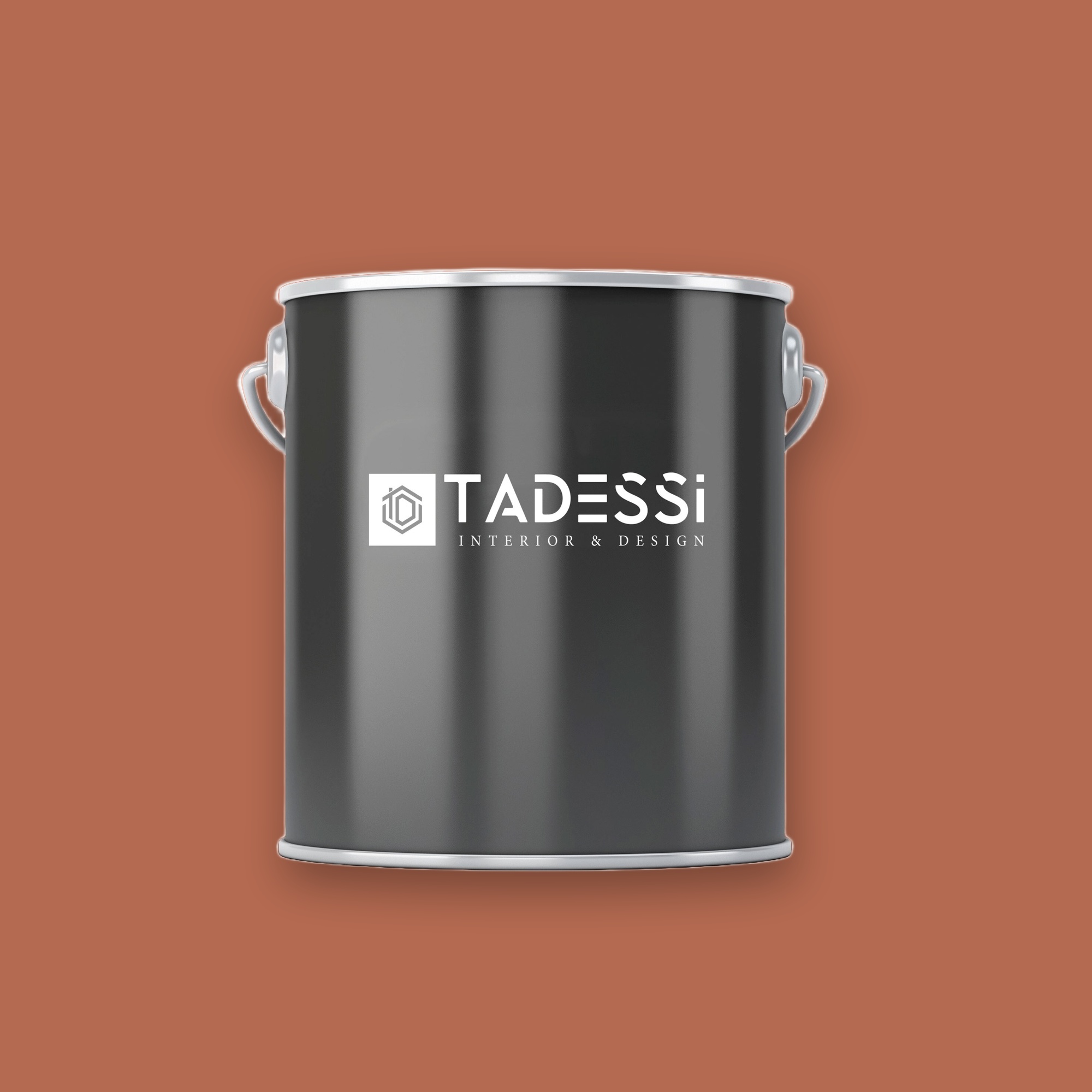 TADESSI Wall Select - Pittura murale Rosso - Albicocca - Pittura per interni di alta qualità - Colore intenso