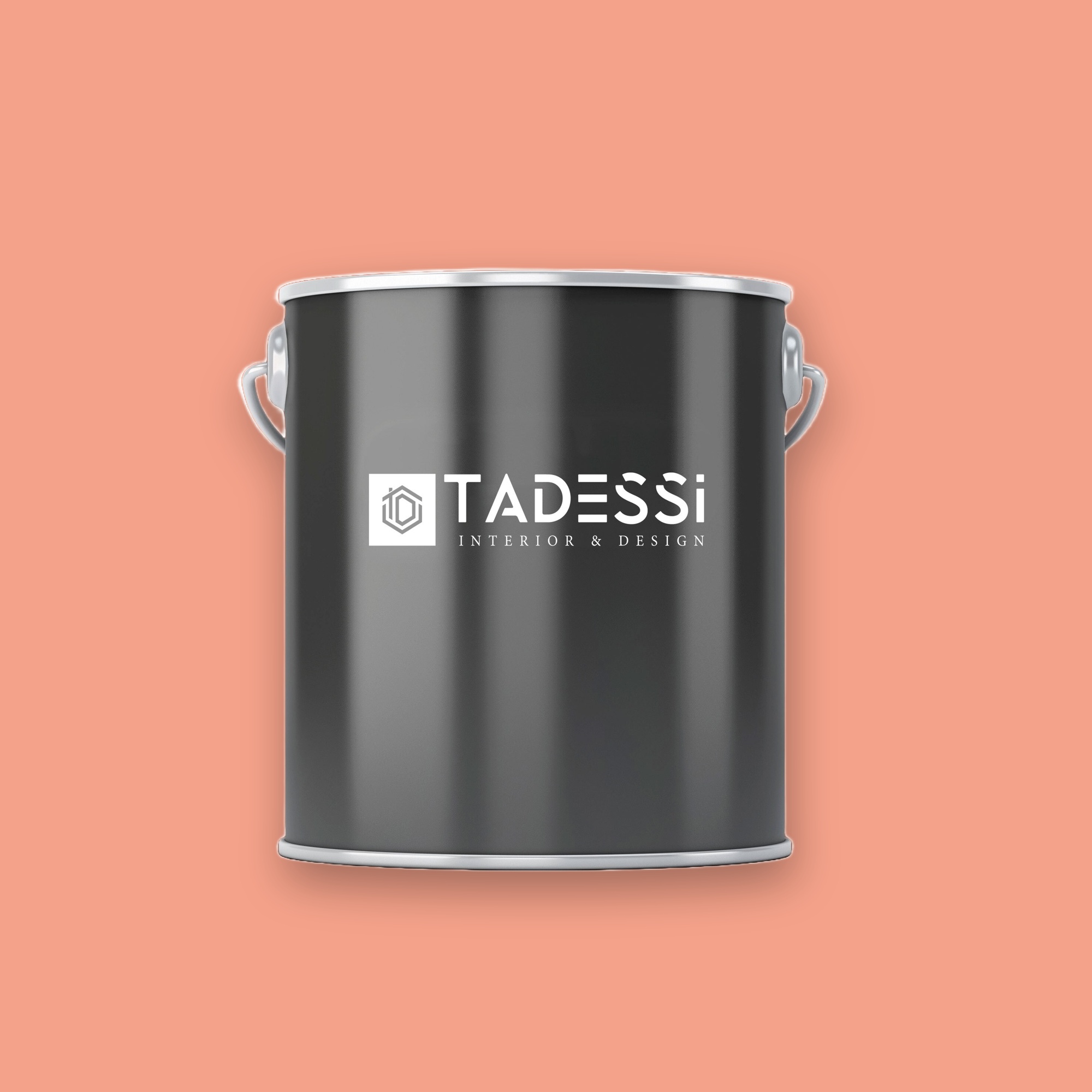 TADESSI Wall Select Wall Paint Pink - Dark Apricot - Pittura per interni di alta qualità - Colore intenso