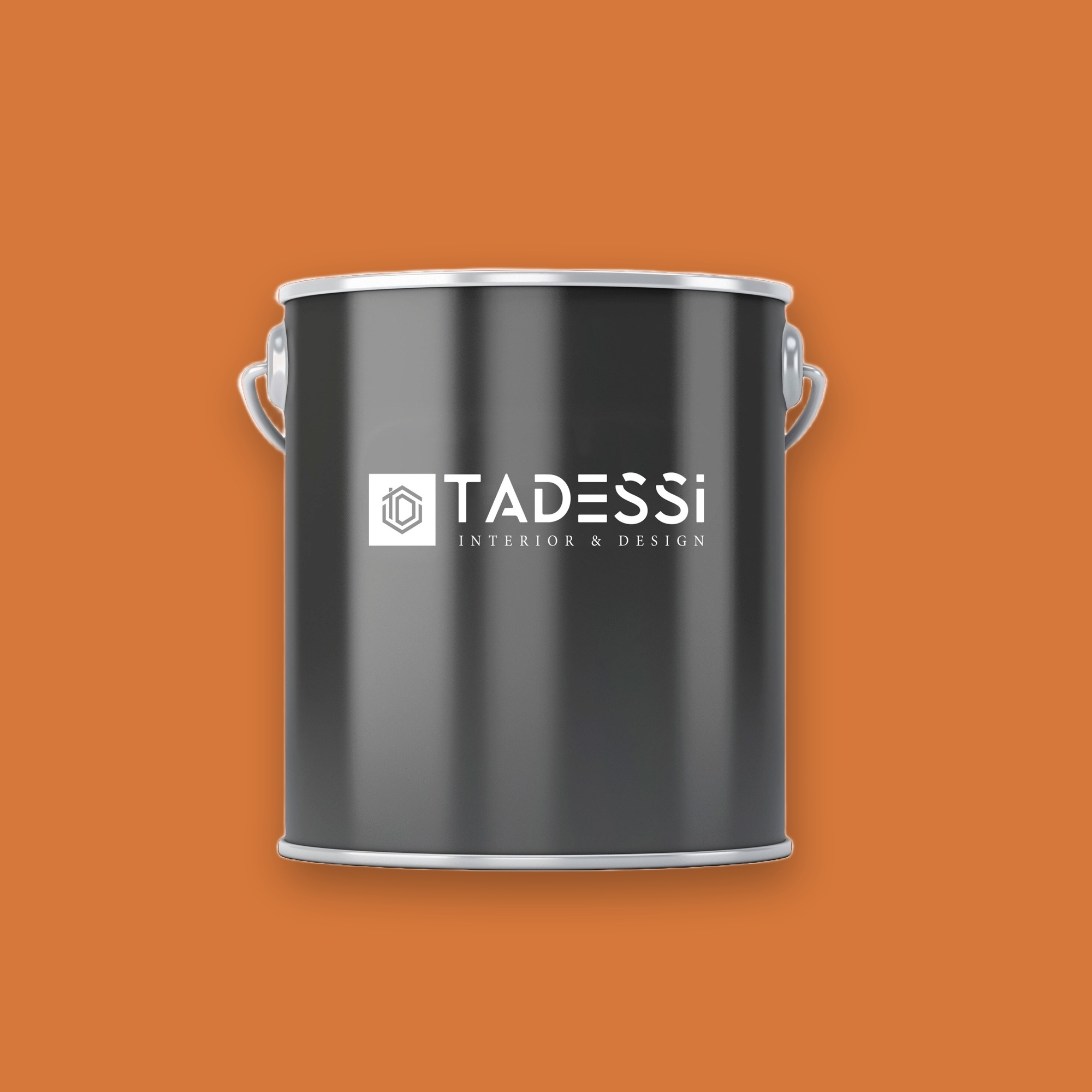 TADESSI Wall Select Wall Paint Orange - Champagne - Pittura per interni di alta qualità - Colori intensi e vivaci
