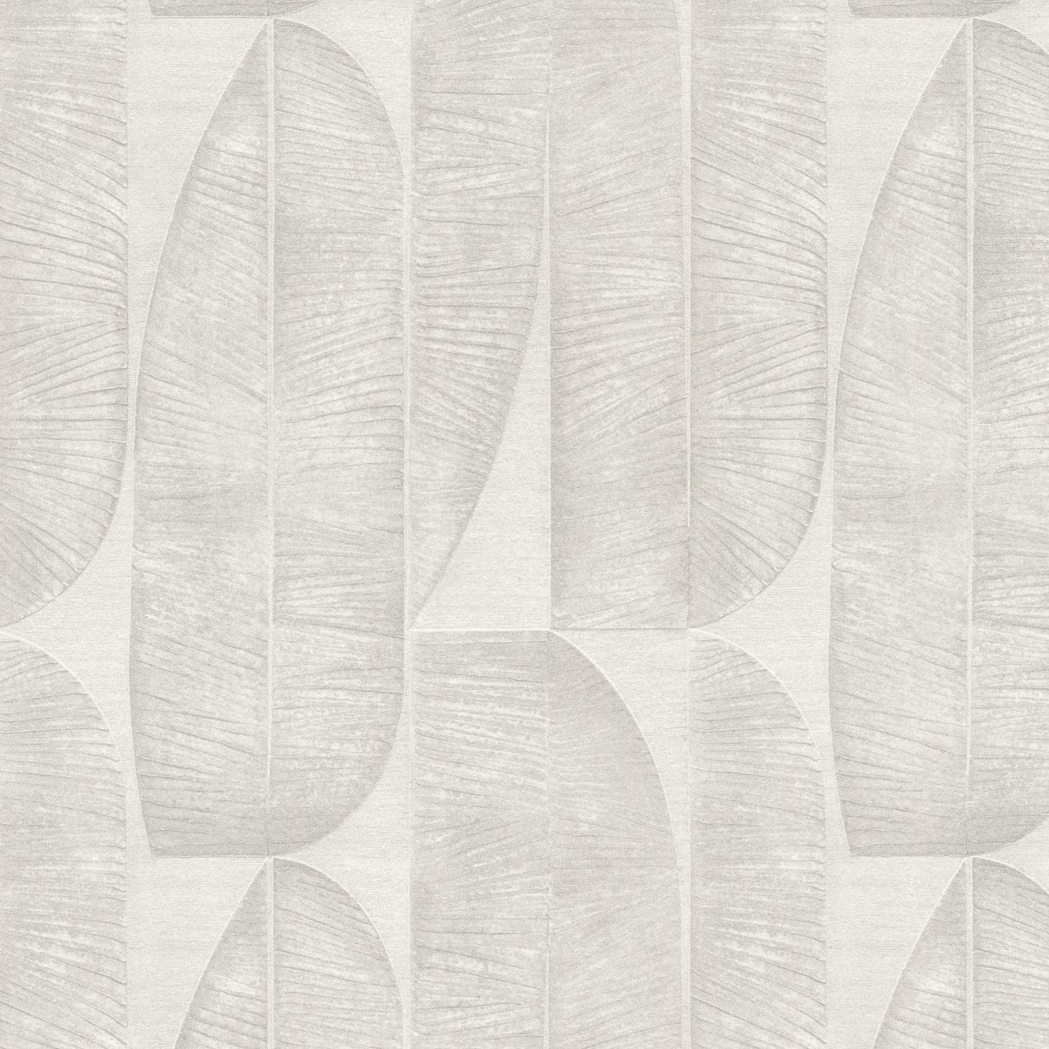 A.S. Creation Storie di vita 396581 Carta da parati in tessuto non tessuto Alberi e foglie 0,53 x 10,05 m Grigio
