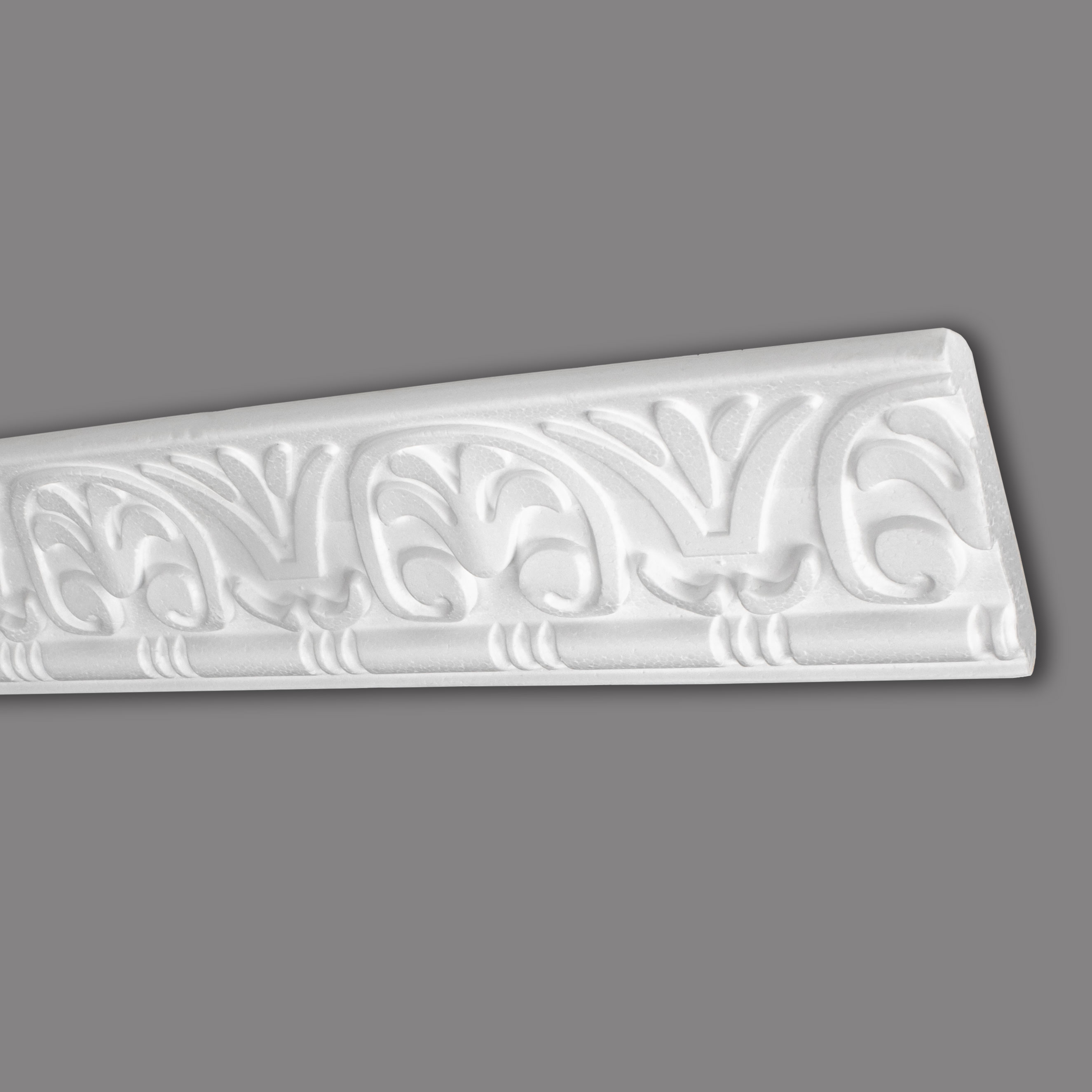 Marbet Cornice "B-13" Modanatura per soffitto in polistirolo 53 x 54 x 2000 mm Modanatura in polistirene Bianco