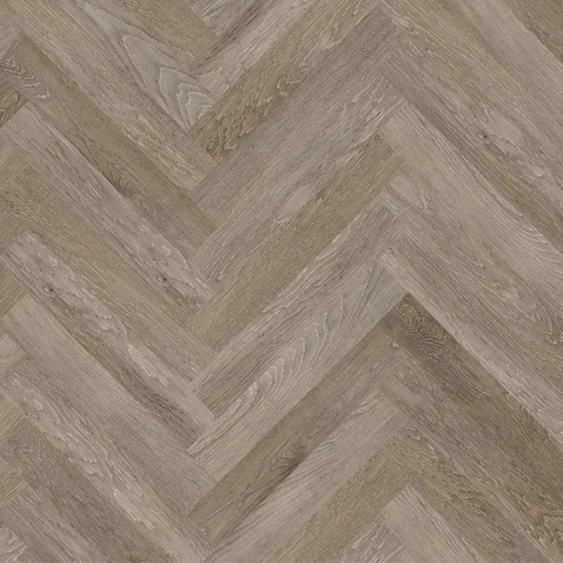 Pavimento in vinile di design a spina di pesce PW 1255 457 x 76 x 2,5 mm Vinile adesivo effetto legno NKL42
