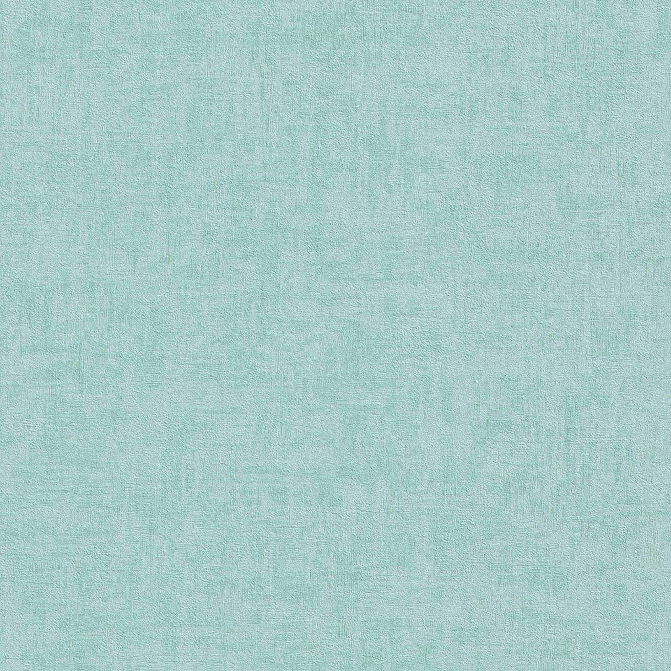 Rasch Giovani Artisti 489866 Carta da parati in tessuto non tessuto Tinta unita Tinta unita 0,53 x 10,05 m Turchese