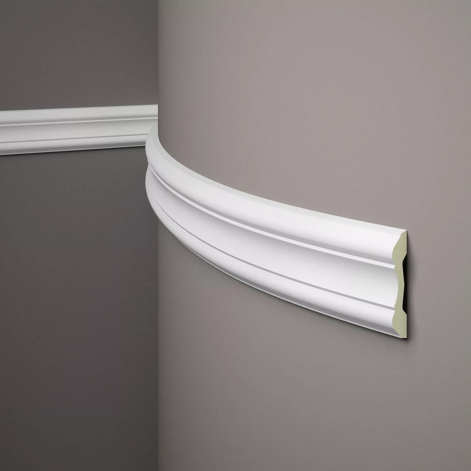 Profilo decorativo flessibile Mardom MDD345F Profoam 24 x 102 x 2000 mm Bianco profilo decorativo flessibile