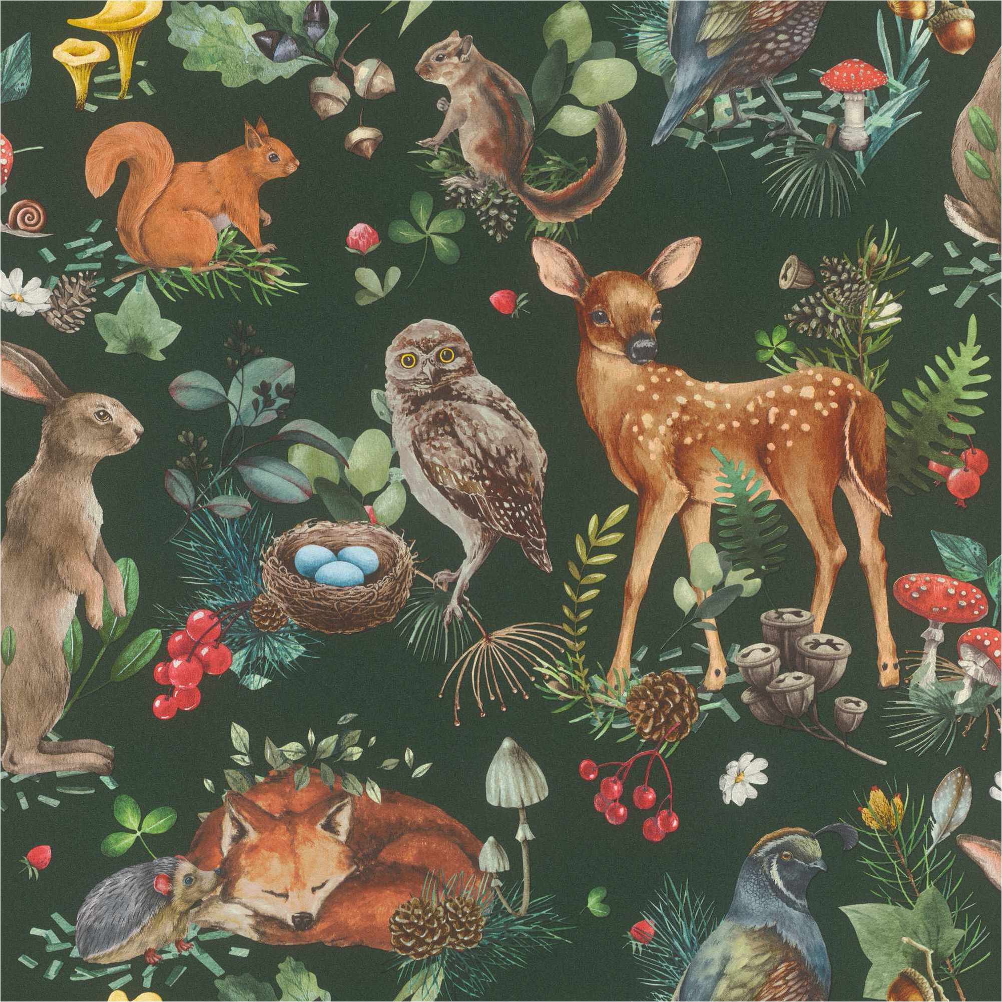 Carta da parati in tessuto non tessuto 300338 Kids World cameretta per bambini Rasch