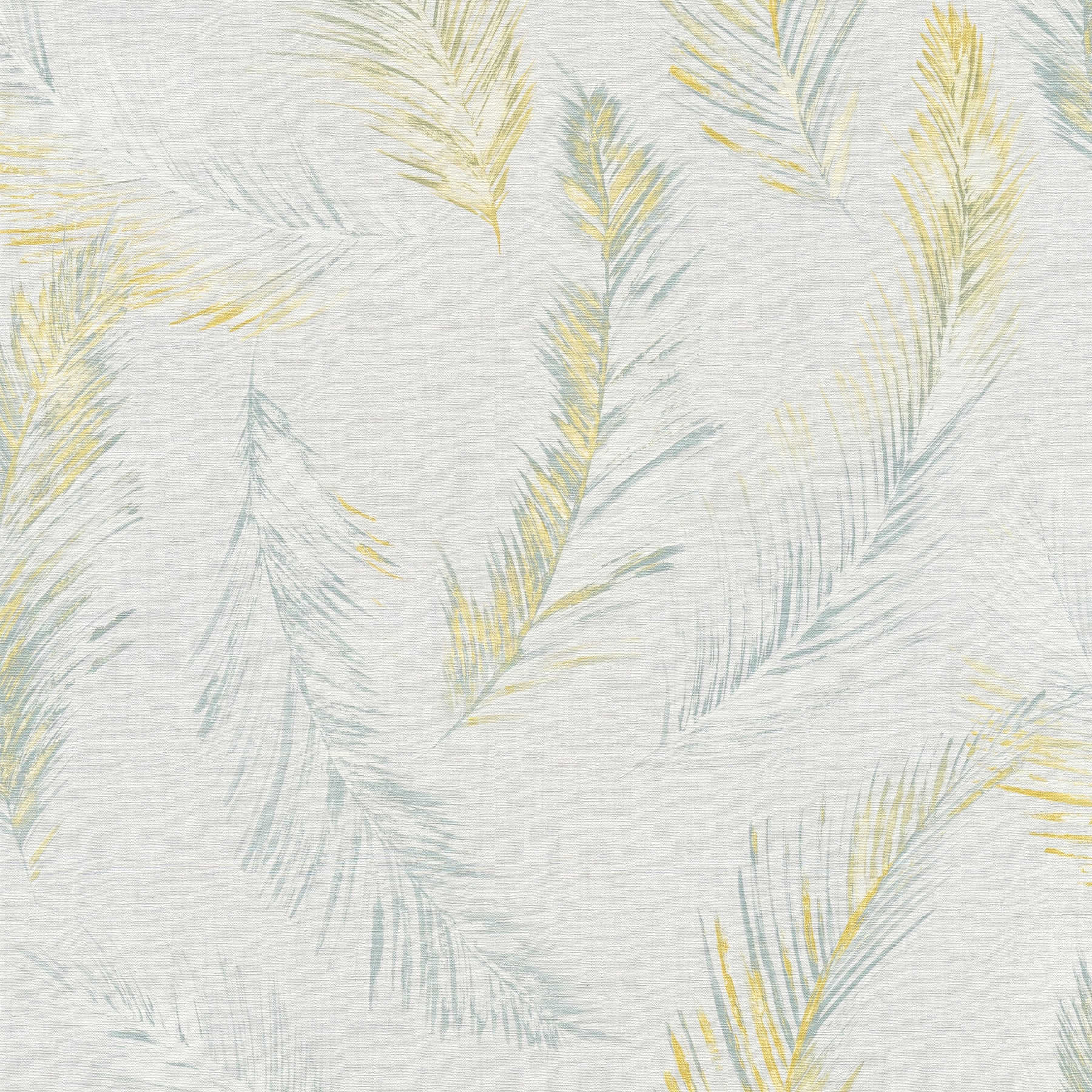 A.S. Creation Quattro Stagioni 358961 Carta da parati in tessuto non tessuto Alberi Foglie 10,05 x 0,53 m Giallo
