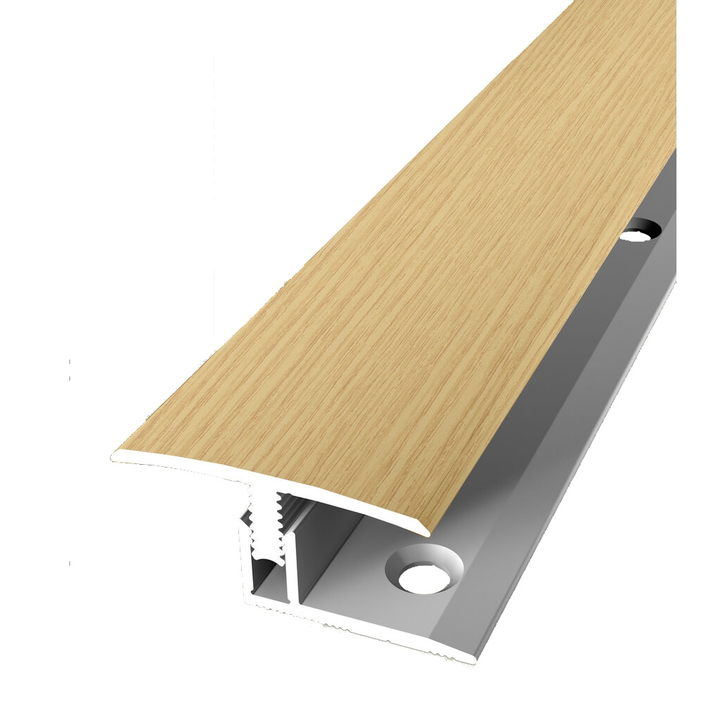 Profilo di transizione PROVISTON, larghezza 31,5 mm, altezza bordo 7 - 12 mm, striscia di transizione