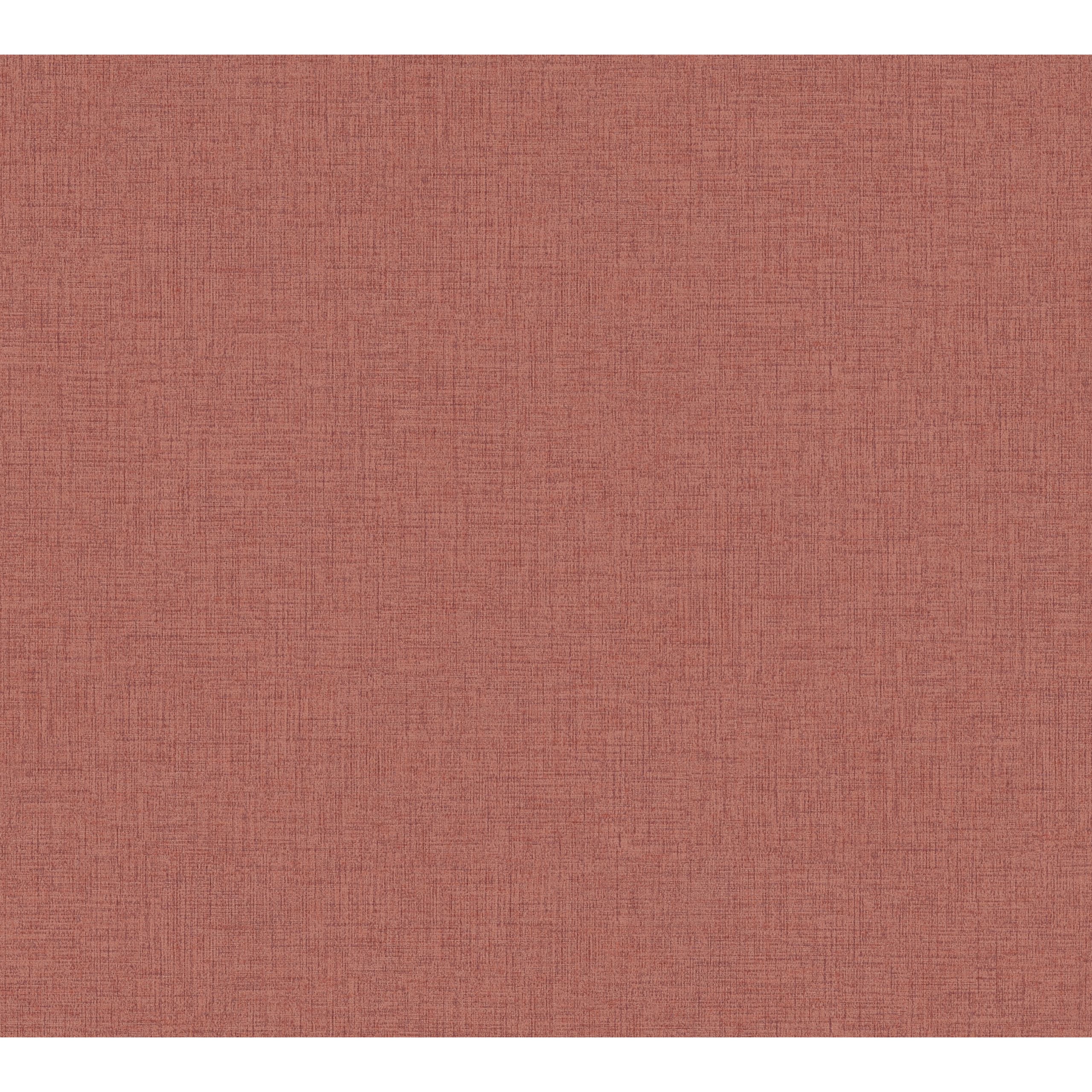 A.S. Creation New Walls 374309 Carta da parati in tessuto non tessuto Tinta unita University 0,53 x 10,05 m Rosso