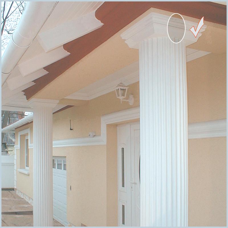 Säulendekoration mit "Wiesemann FP-13"