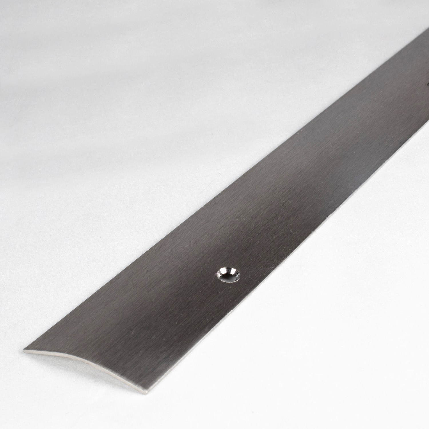 Profilo di transizione Auer Emmen, altezza 6 mm, larghezza 50 mm, striscia di transizione in acciaio inox