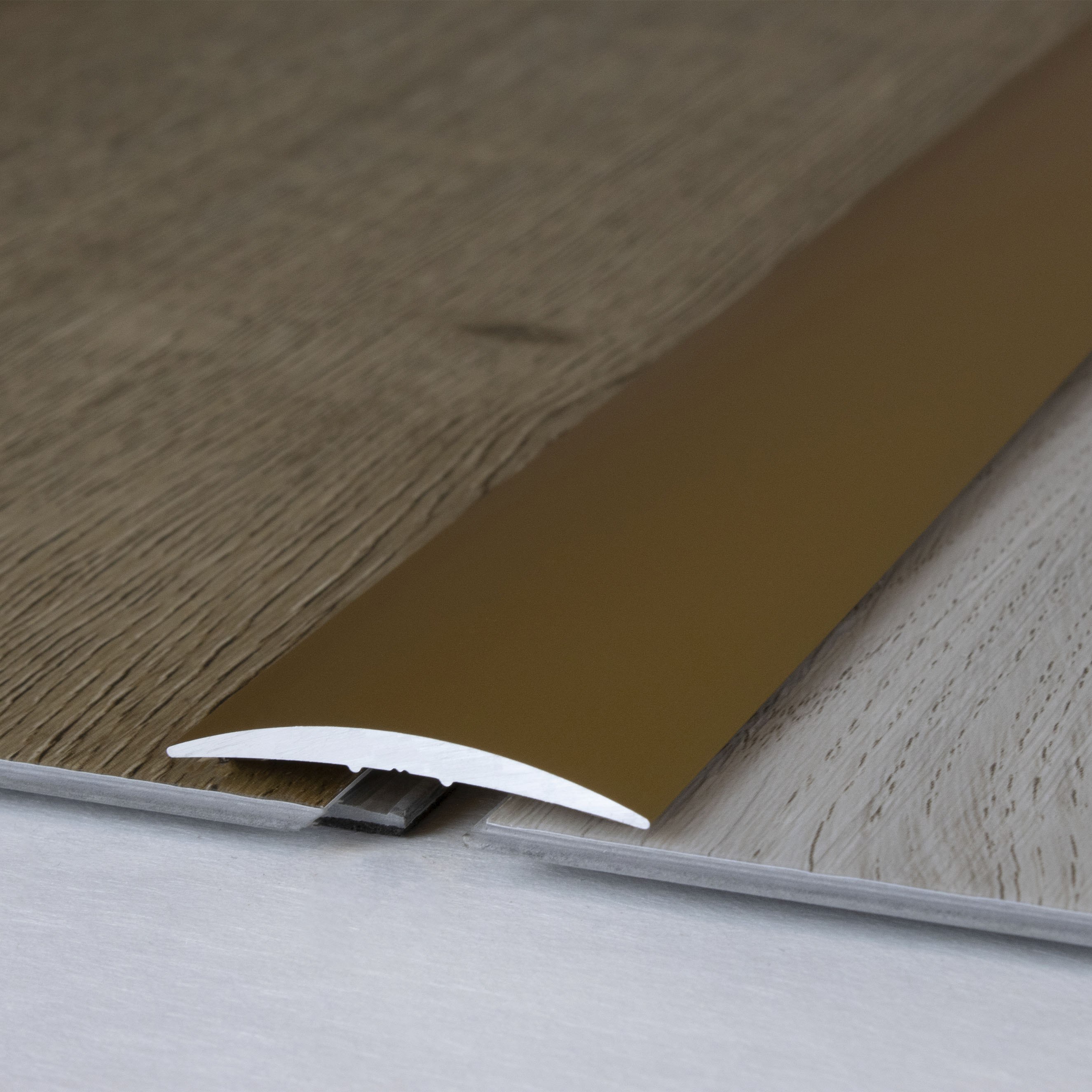 Profilo di transizione PROVISTON Bruges 4,5 x 37 mm striscia di transizione in alluminio anodizzato