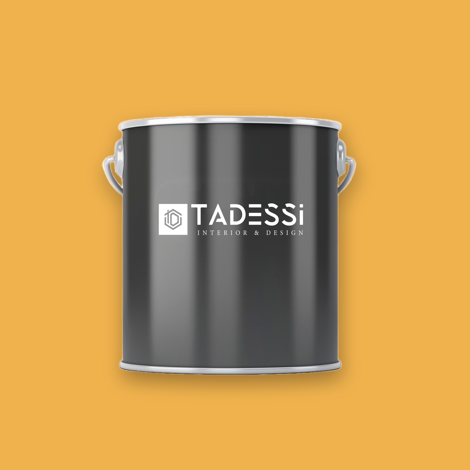 TADESSI Wall Select - Pittura murale gialla - Giallo senape - Pittura per interni di alta qualità - Colore intenso