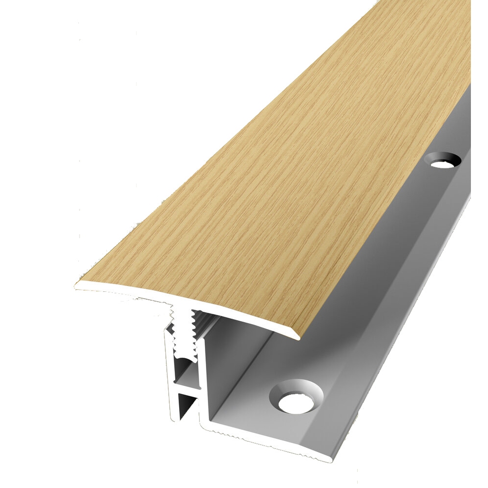 Profilo di transizione PROVISTON, larghezza 31,5 mm, altezza bordo 12 - 17 mm, striscia di transizione