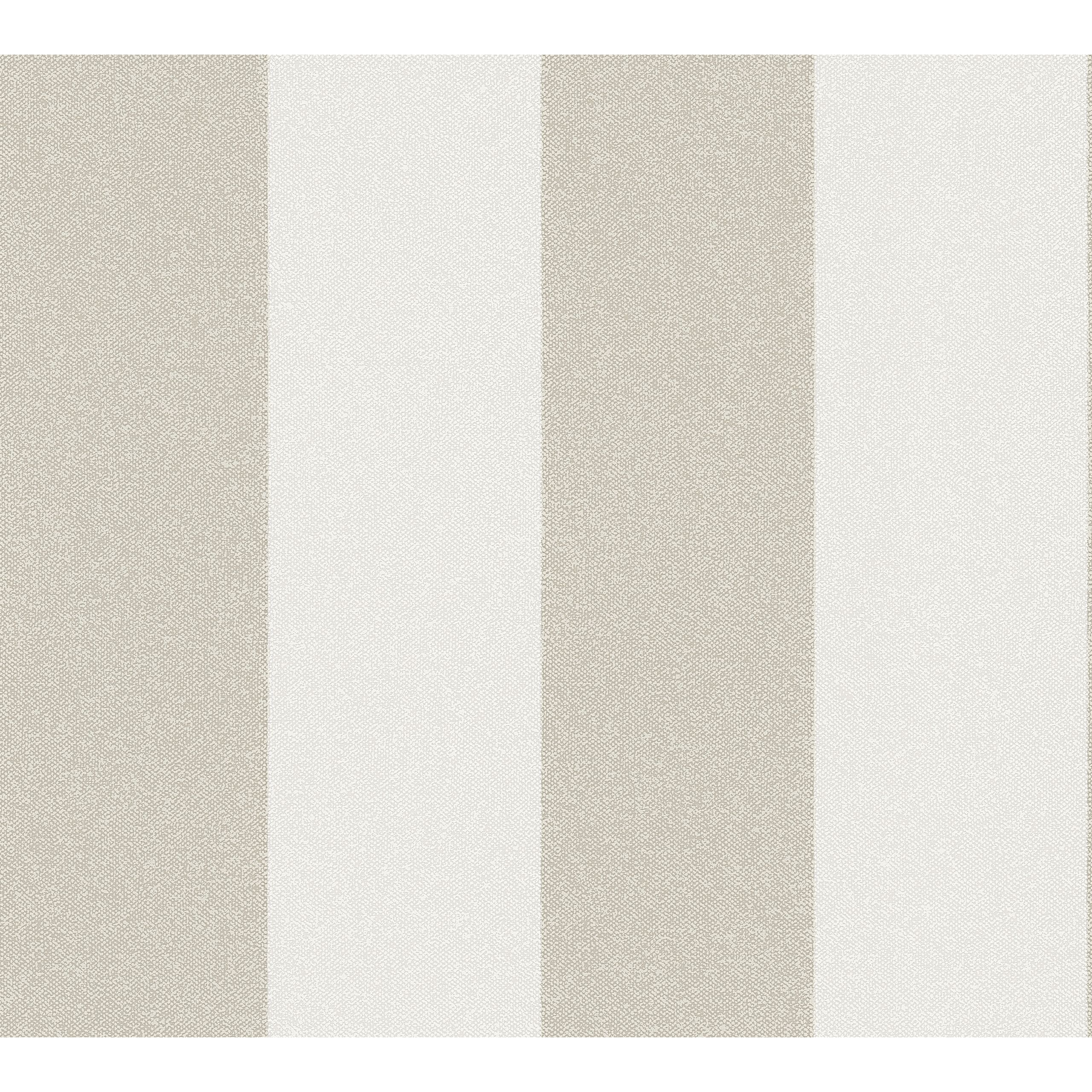 A.S. Creation New Elegance 375543 Carta da parati in tessuto non tessuto Effetto a righe 0,53 x 10,05 m Beige