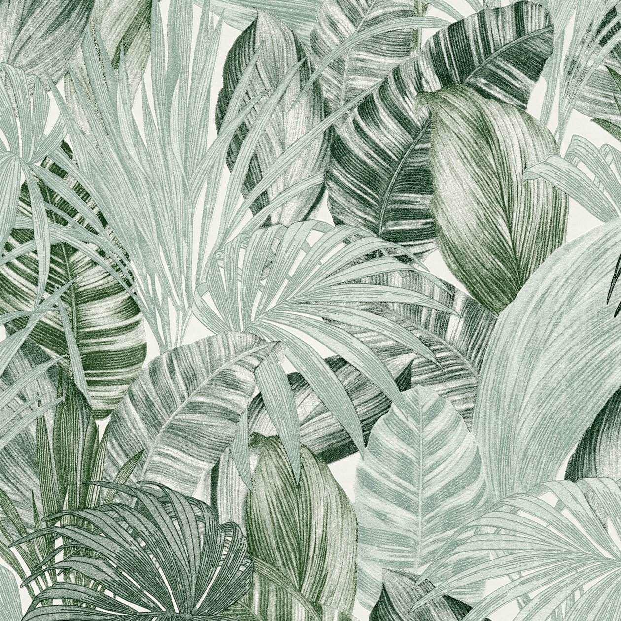 A.S. Creation Greenery 368201 Carta da parati in tessuto non tessuto Aspetto naturale 0,53 x 10,05 m Verde