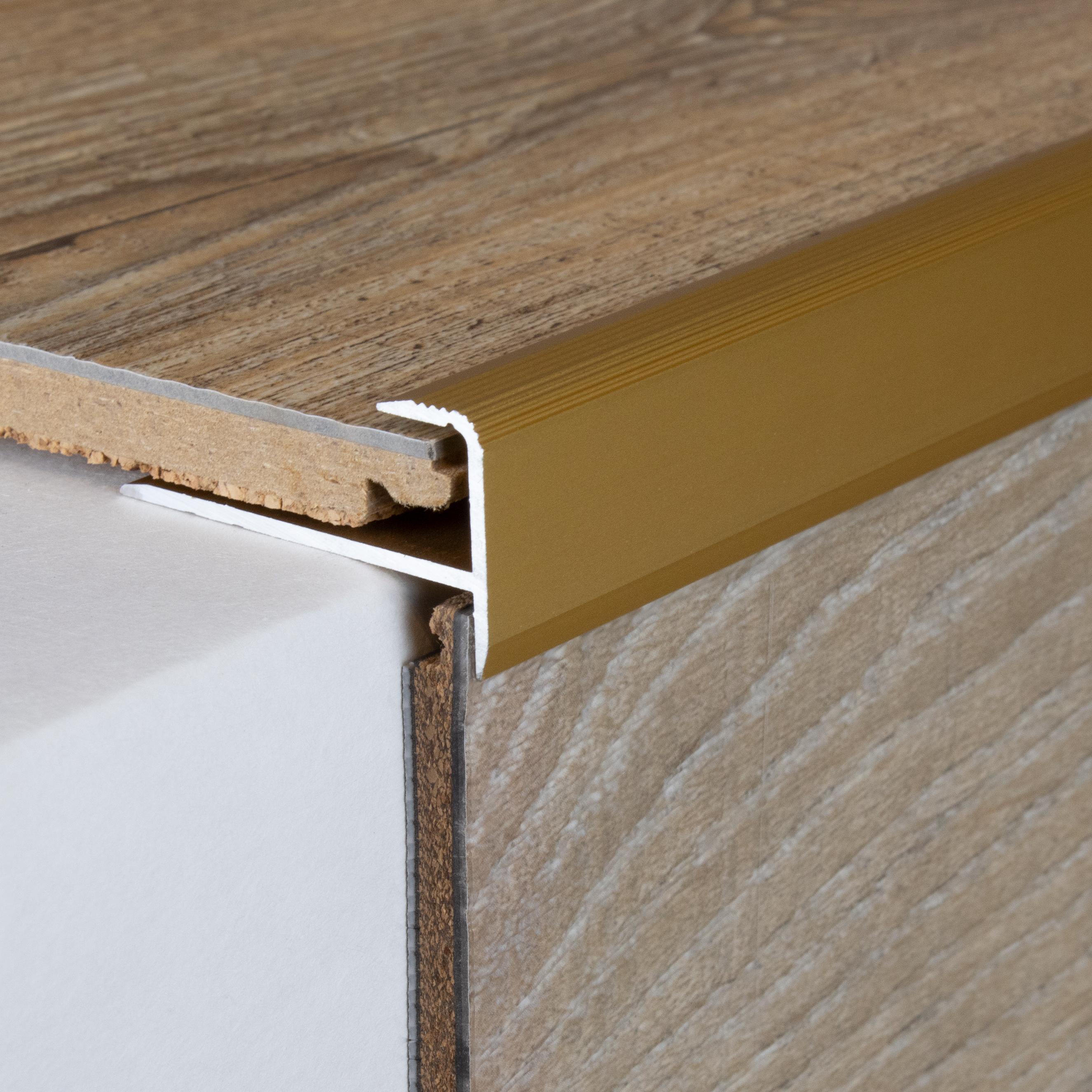 Profili di bordatura e finitura PROVISTON Matane B 37 mm altezza bordatura 10,3 mm alluminio anodizzato