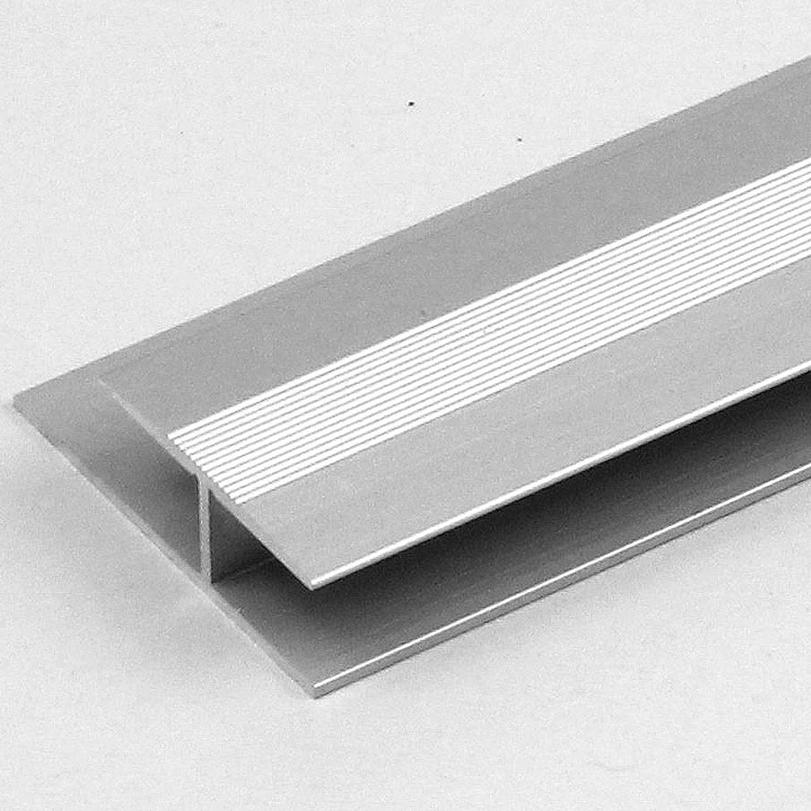 Profilo di transizione PROVISTON Madoc B, altezza bordo 38 mm, striscia di transizione 8,3 mm, alluminio anodizzato