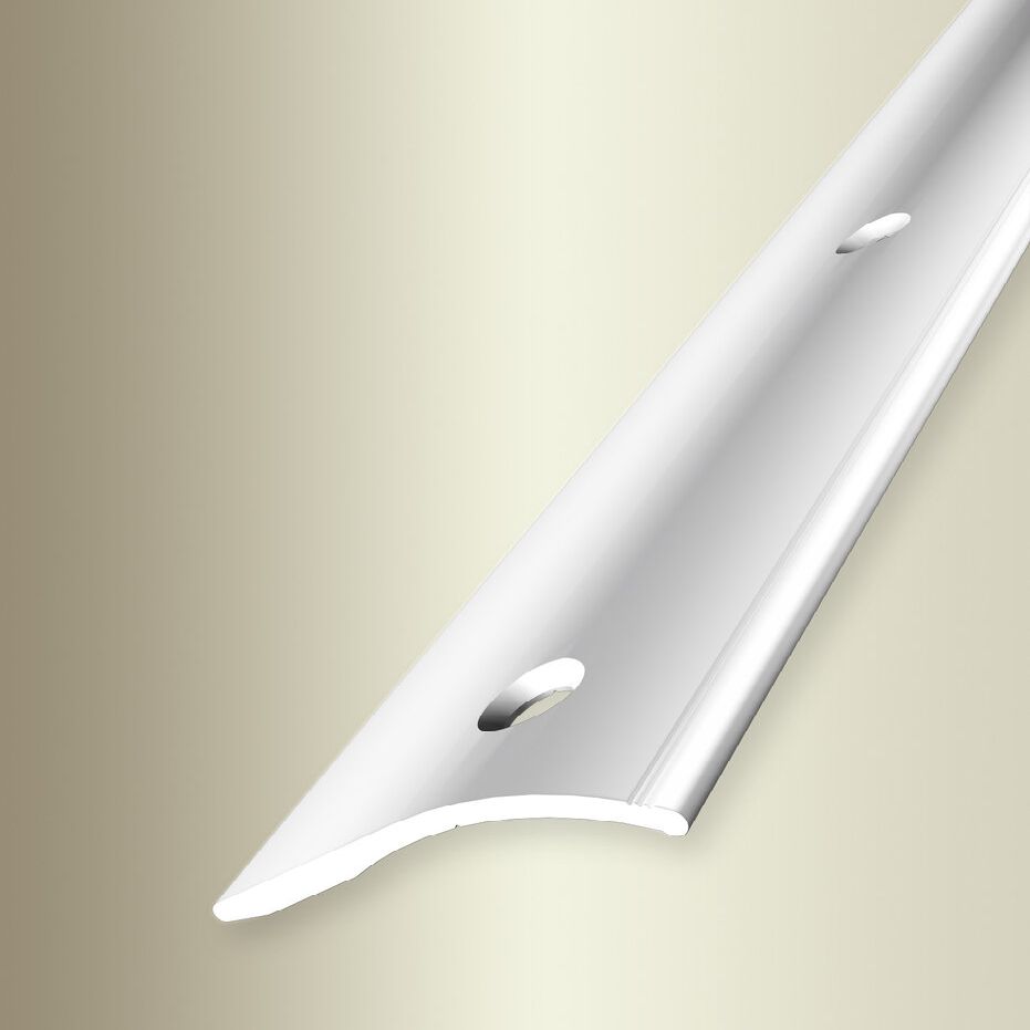 Profili di altezza e regolazione Küberit, larghezza 40 mm, altezza bordo 0 - 18 mm, alluminio anodizzato