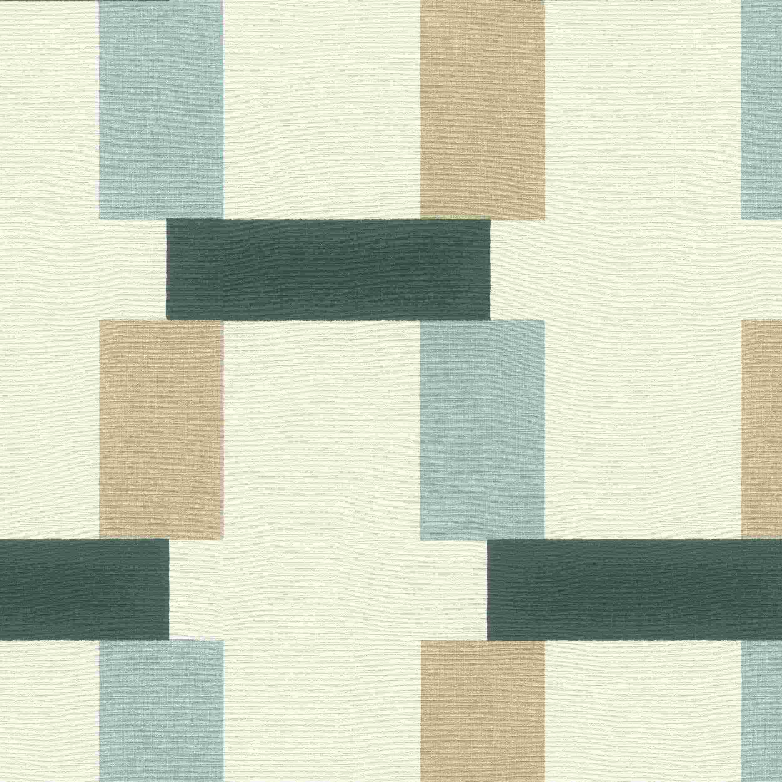 Carta da parati in tessuto non tessuto Rasch Symphony 868821 0,53 x 10,05 m Graphic Green