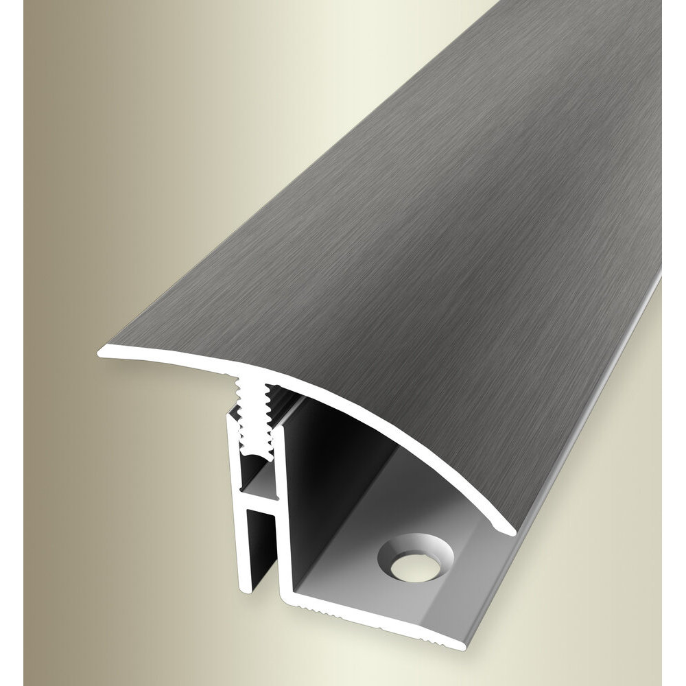 Profilo di transizione PROVISTON, larghezza 39 mm, altezza bordo 17 - 22 mm, striscia di transizione