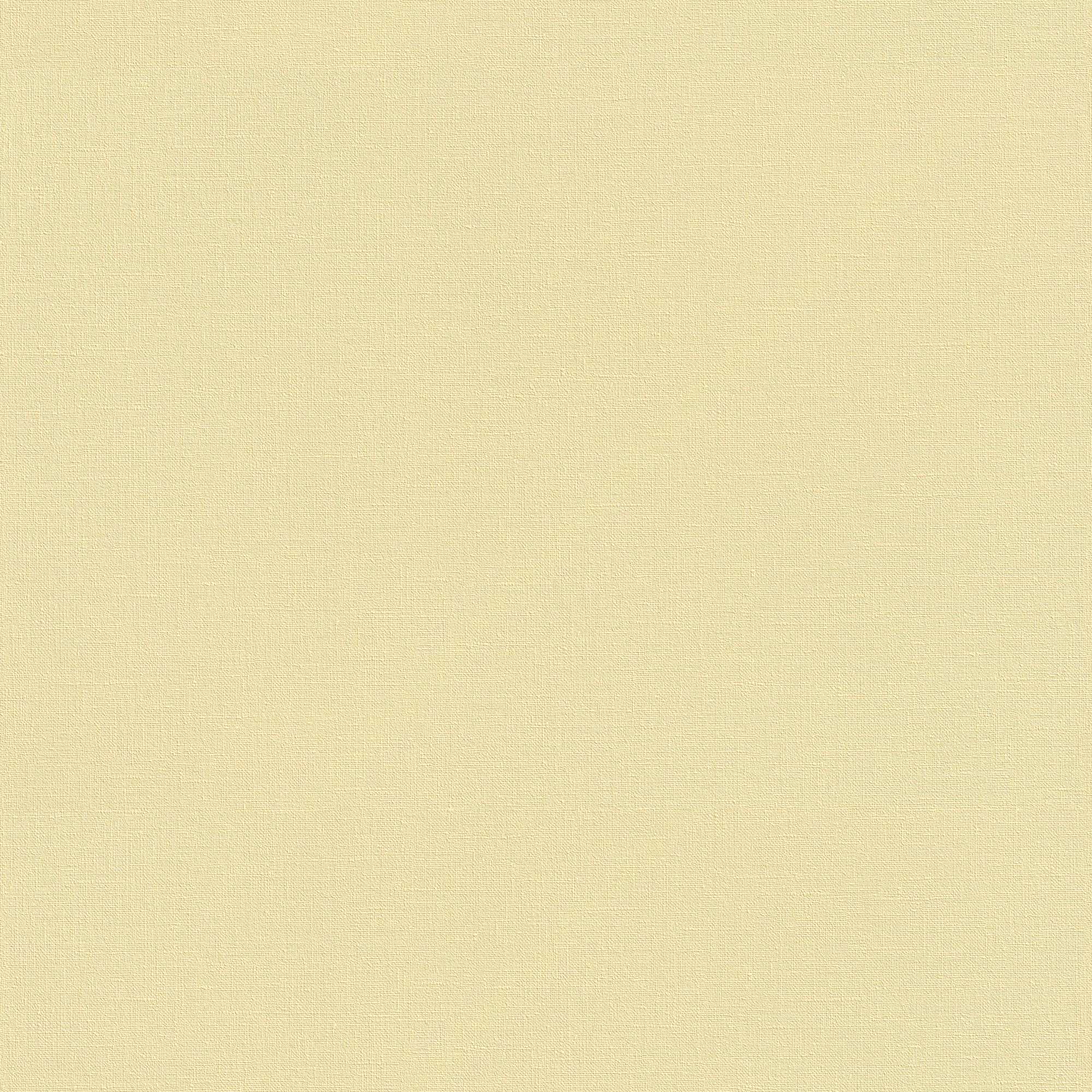 Carta da parati non tessuta 447521 Giallo Tinta Unita Country Charm Rasch