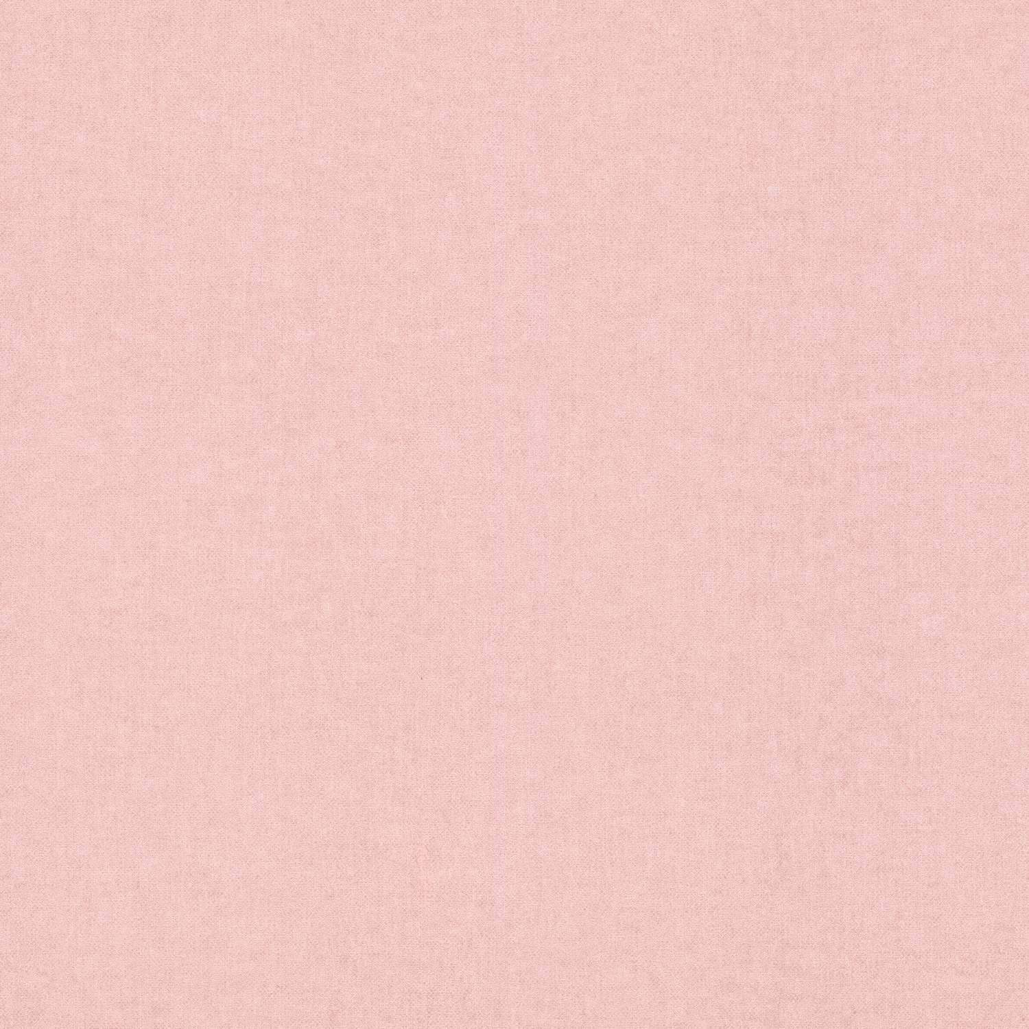 Quick Bambino XIX 252873 Carta da parati in tessuto non tessuto Tinta unita University 0,53 x 10,05 m Rosa