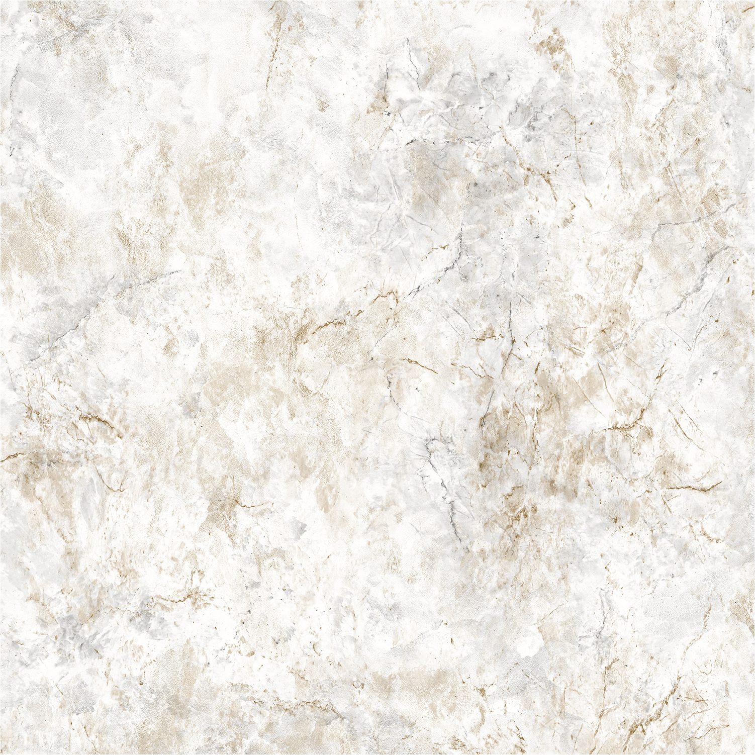 Carta da parati in tessuto non tessuto M78597D Brut White Marble Look Tessuto non tessuto 1,06 x 10,05 m Ugépa