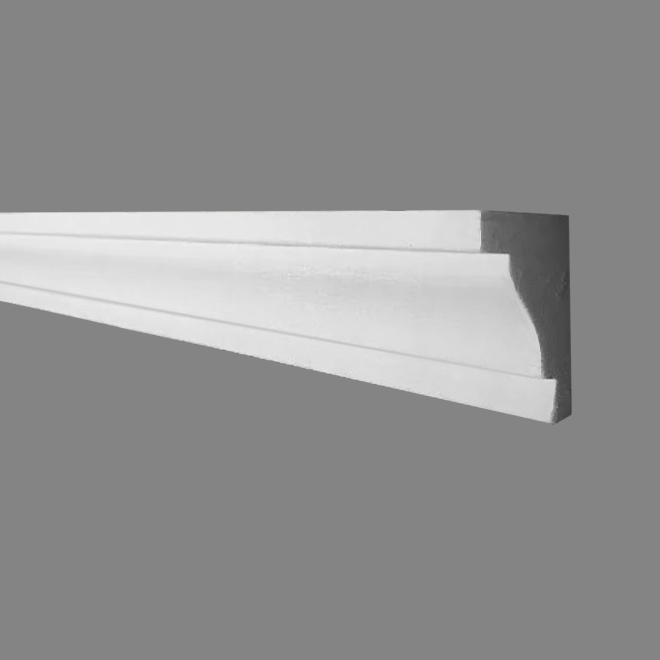 Modanatura in gesso PROVISTON Paderborn Stucco in gesso autentico 50 x 60 x 1100 mm Modanature in gesso