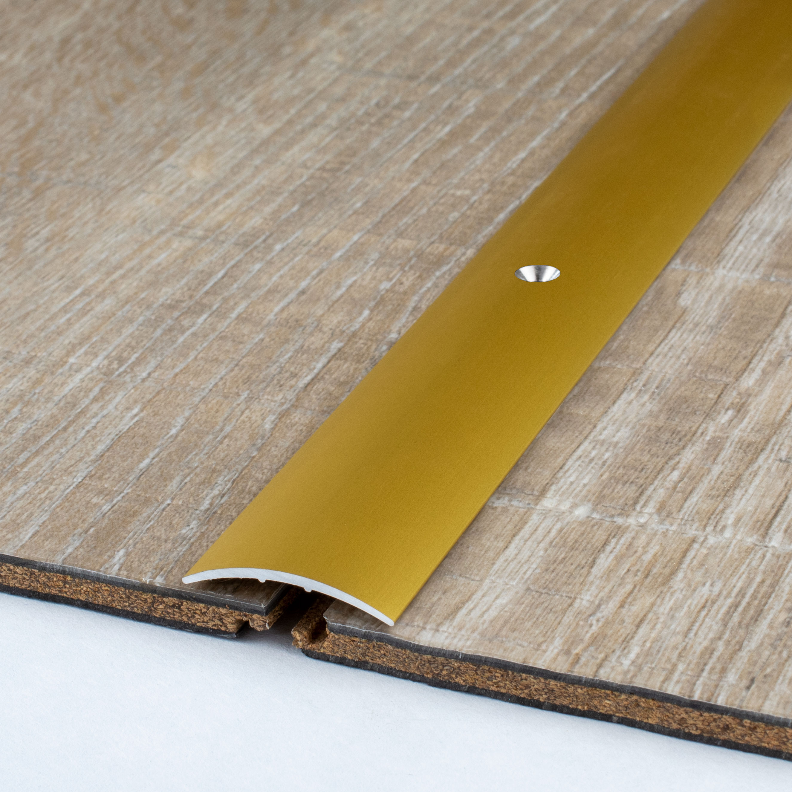 Profilo di transizione PROVISTON Eindhoven 4,2 x 28 mm, striscia di transizione, alluminio anodizzato