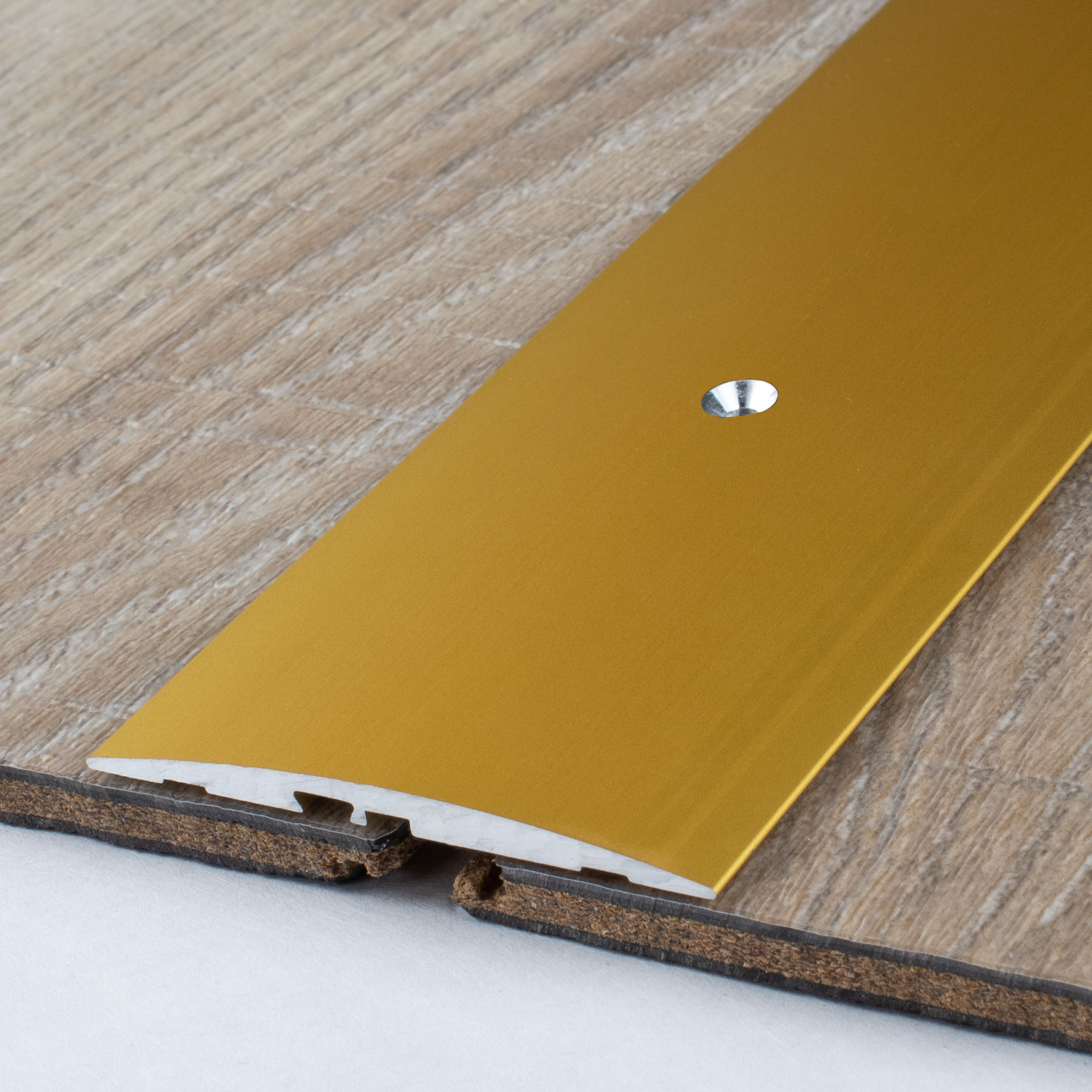 Profilo di transizione PROVISTON, altezza 4 mm, larghezza 58 mm, striscia di transizione, alluminio