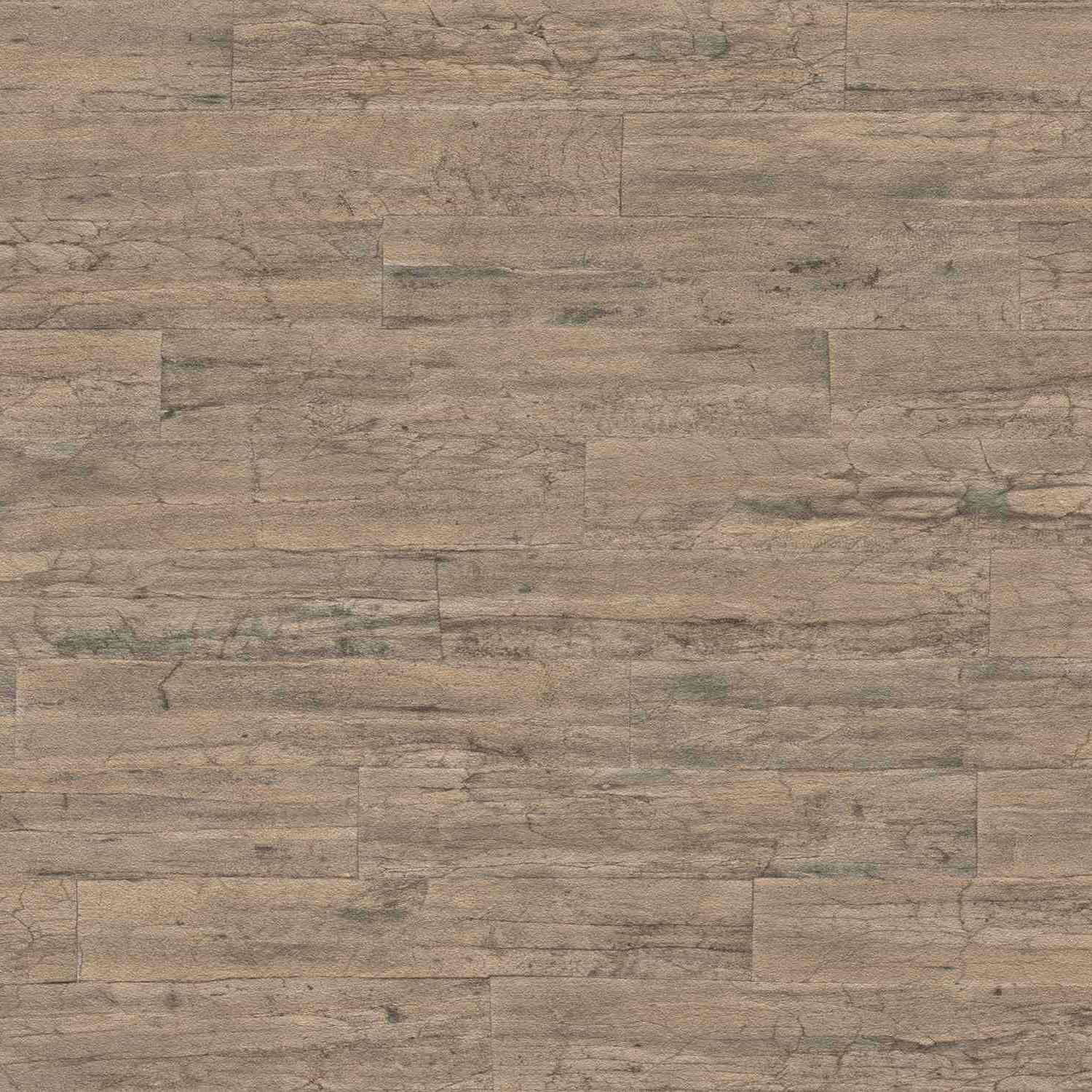 Rasch Curiosity 537031 Carta da parati in tessuto non tessuto Effetto legno 0,53 x 10,05 m Marrone