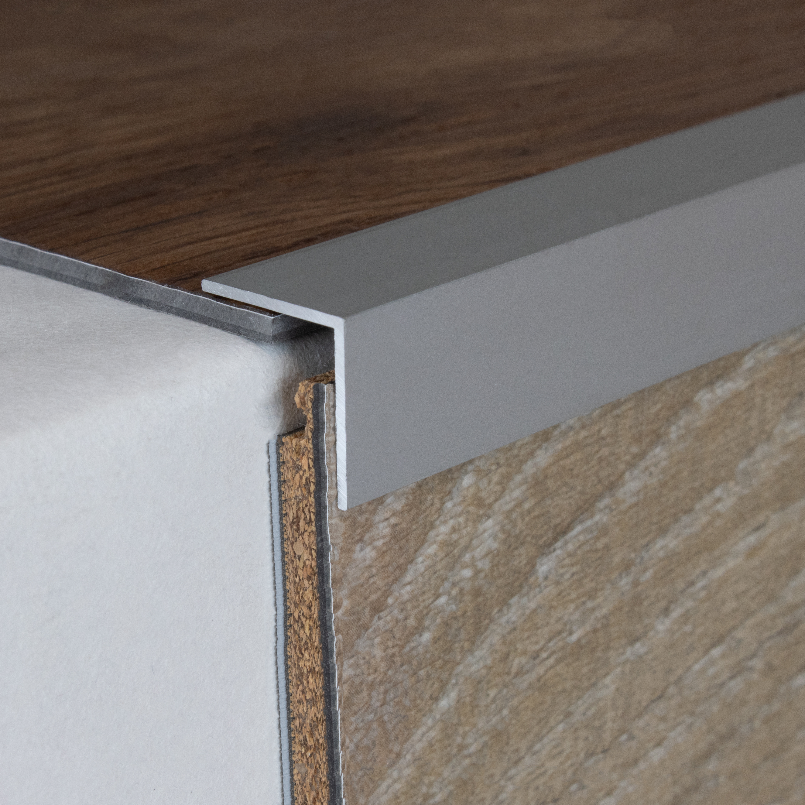 Profili per bordi e angoli scale Auer Aracena altezza 10 - 40 mm alluminio