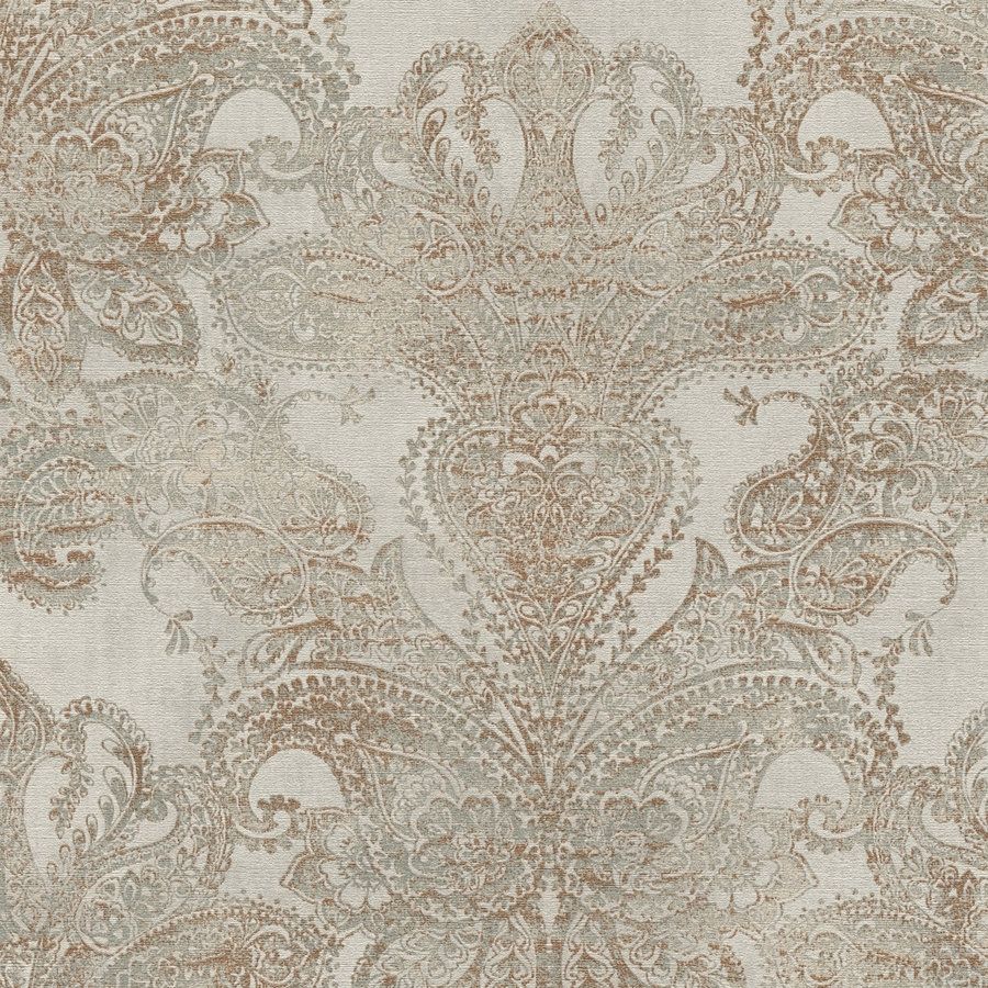 A.S. Creation Stili di viaggio 391191 Carta da parati in tessuto non tessuto Barocco 10,05 m x 0,53 m Beige