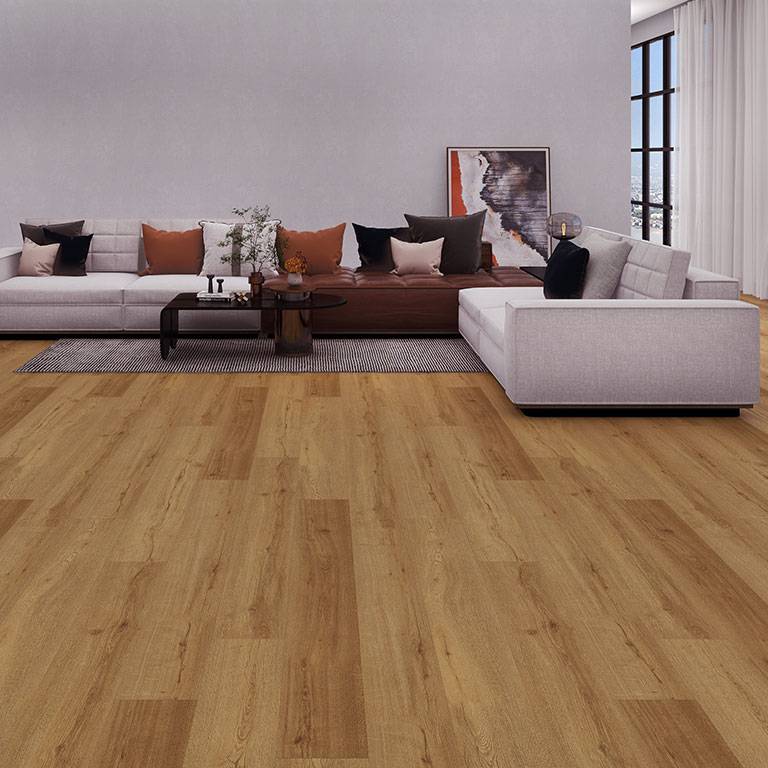 Pavimento in vinile Check One 2467 Lohe 1220 x 182 x 5 mm Click Vinyl Wood Look Rovere Marrone